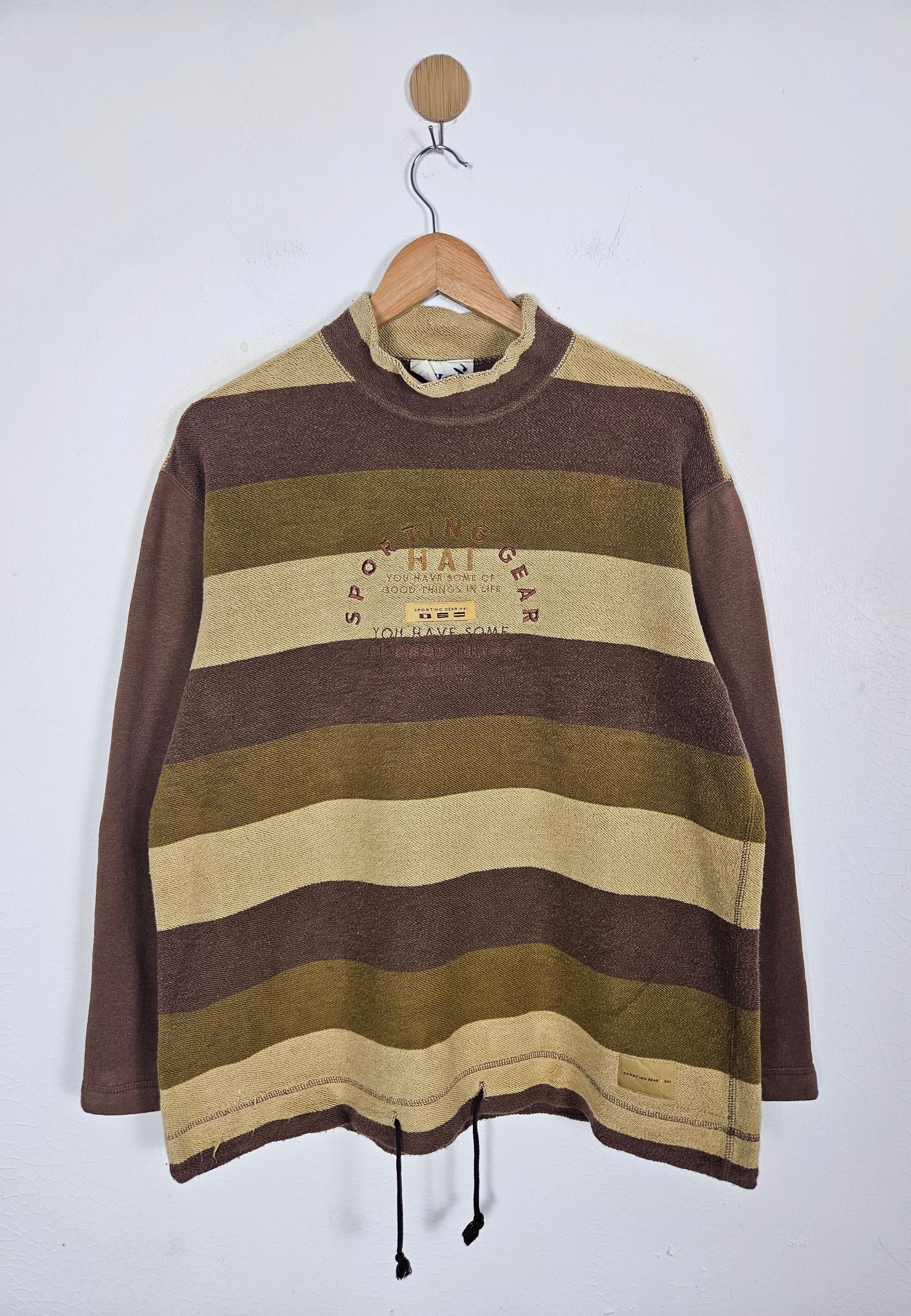 Hai Sporting Gear Hai Sporting Gear Embroidery stripe Sweatshirt Size US L / EU 52-54 / 3 - 1 Thumbnail