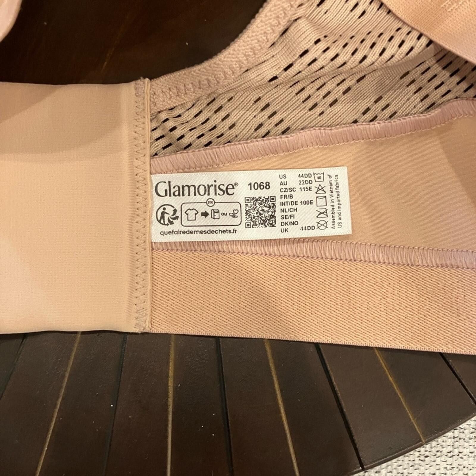 Other NWOT Glamorise Blush High-Support Full-Coverage Sports Bra Size ONE SIZE - 3 Thumbnail