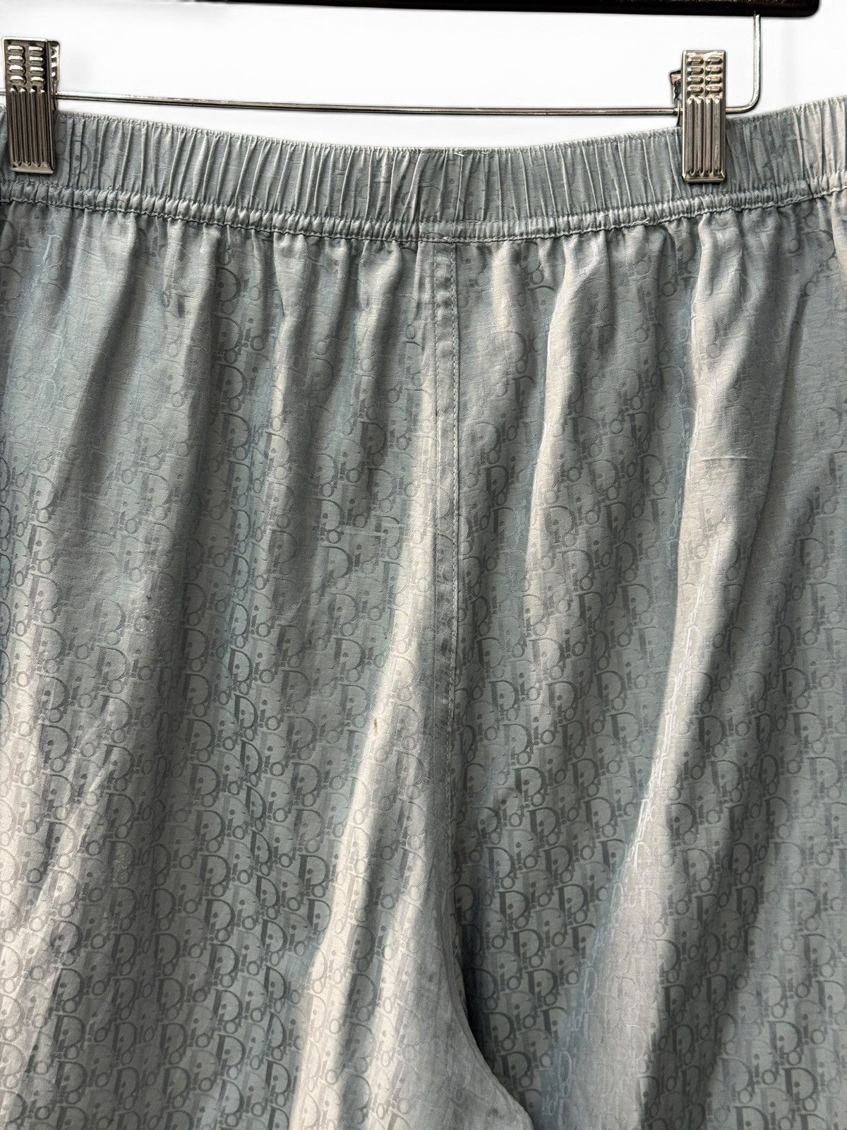 Dior Oblique Silk Button Up Top and Bottoms