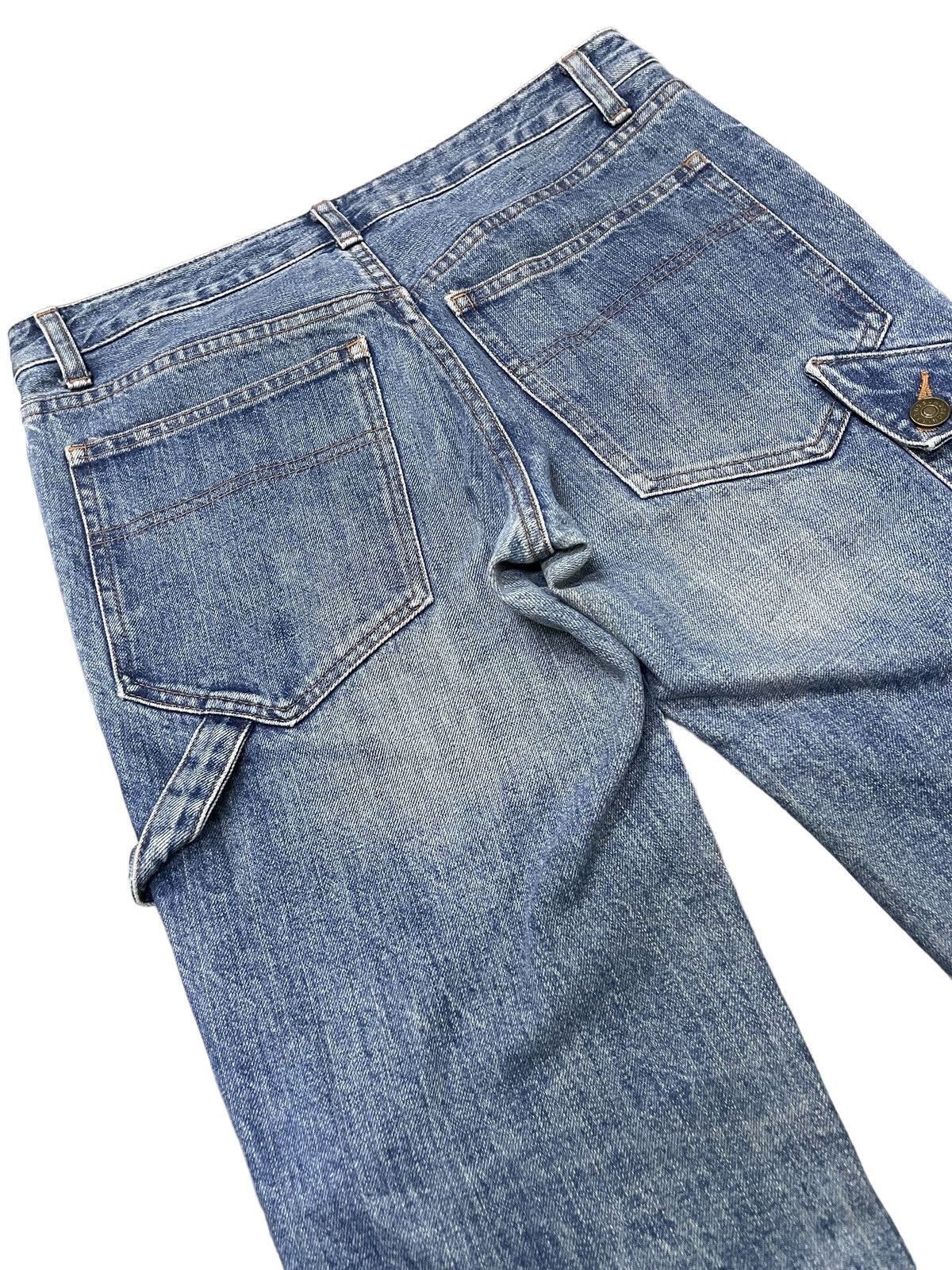 Final Home Tsumori Chisato Miyake Baker Carpenter Zip Up Leg Jeans Size US 30 / EU 46 - 15 Thumbnail