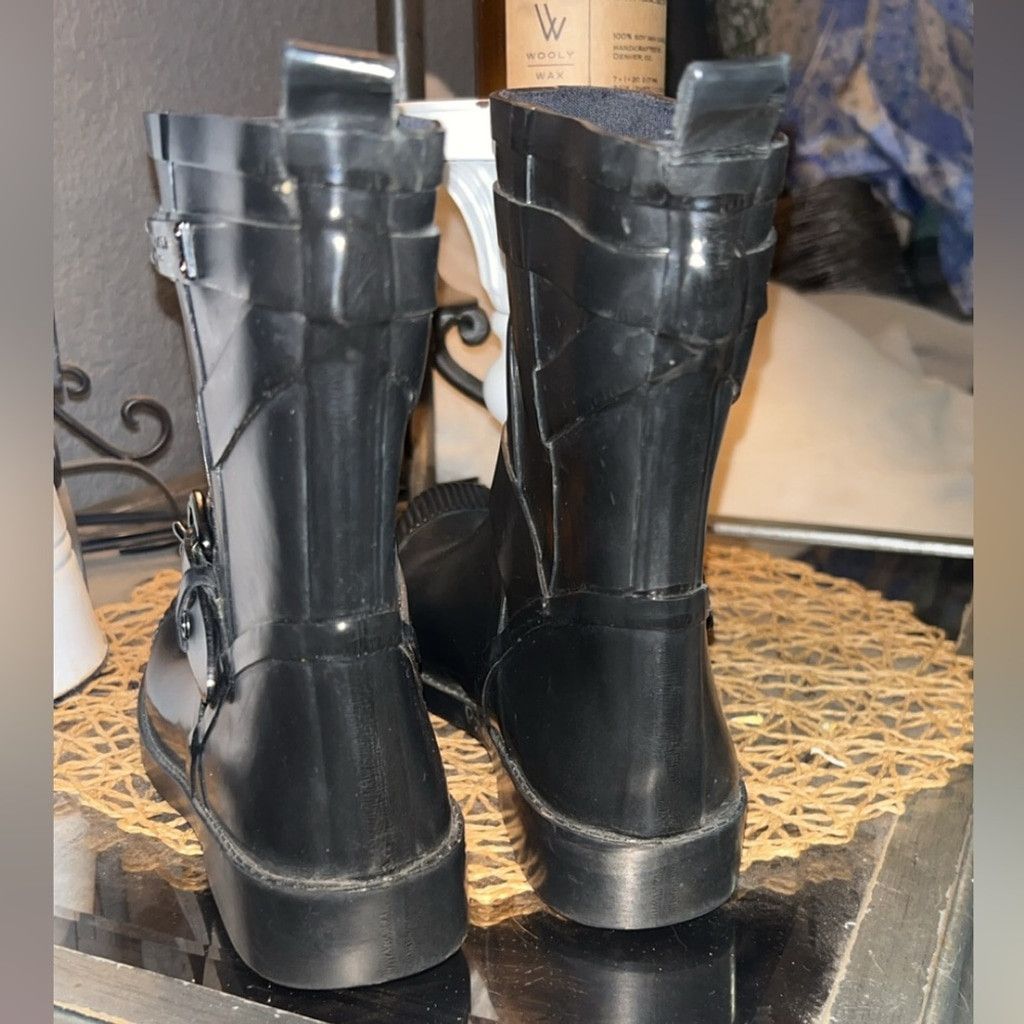 Coach Coach Navy Winter & Rain Boots Size US 6 / IT 36 - 3 Thumbnail