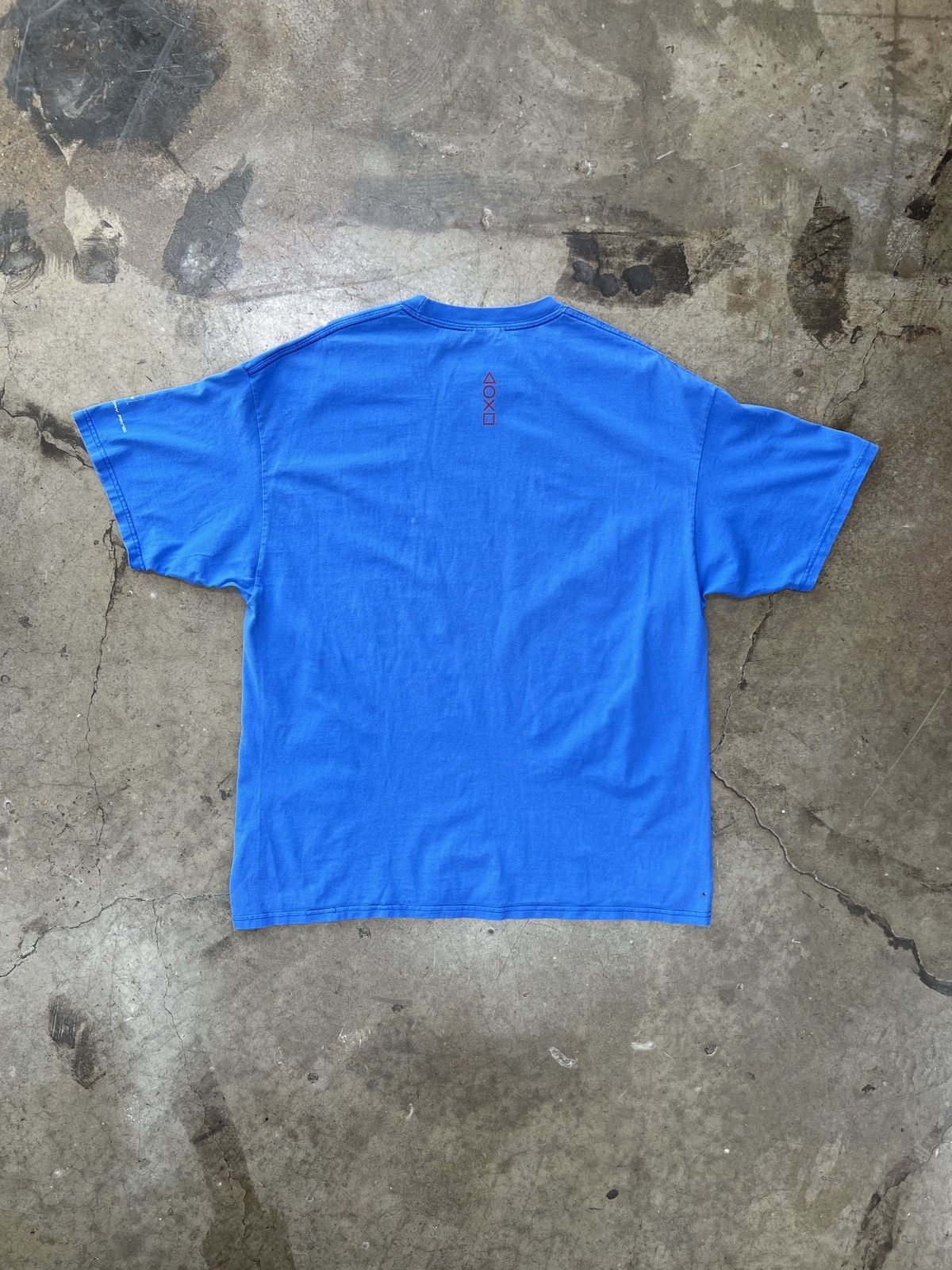 Playstation Vintage PlayStation Japanese Lettering Video Game Tee XL Size US XL / EU 56 / 4 - 4 Thumbnail