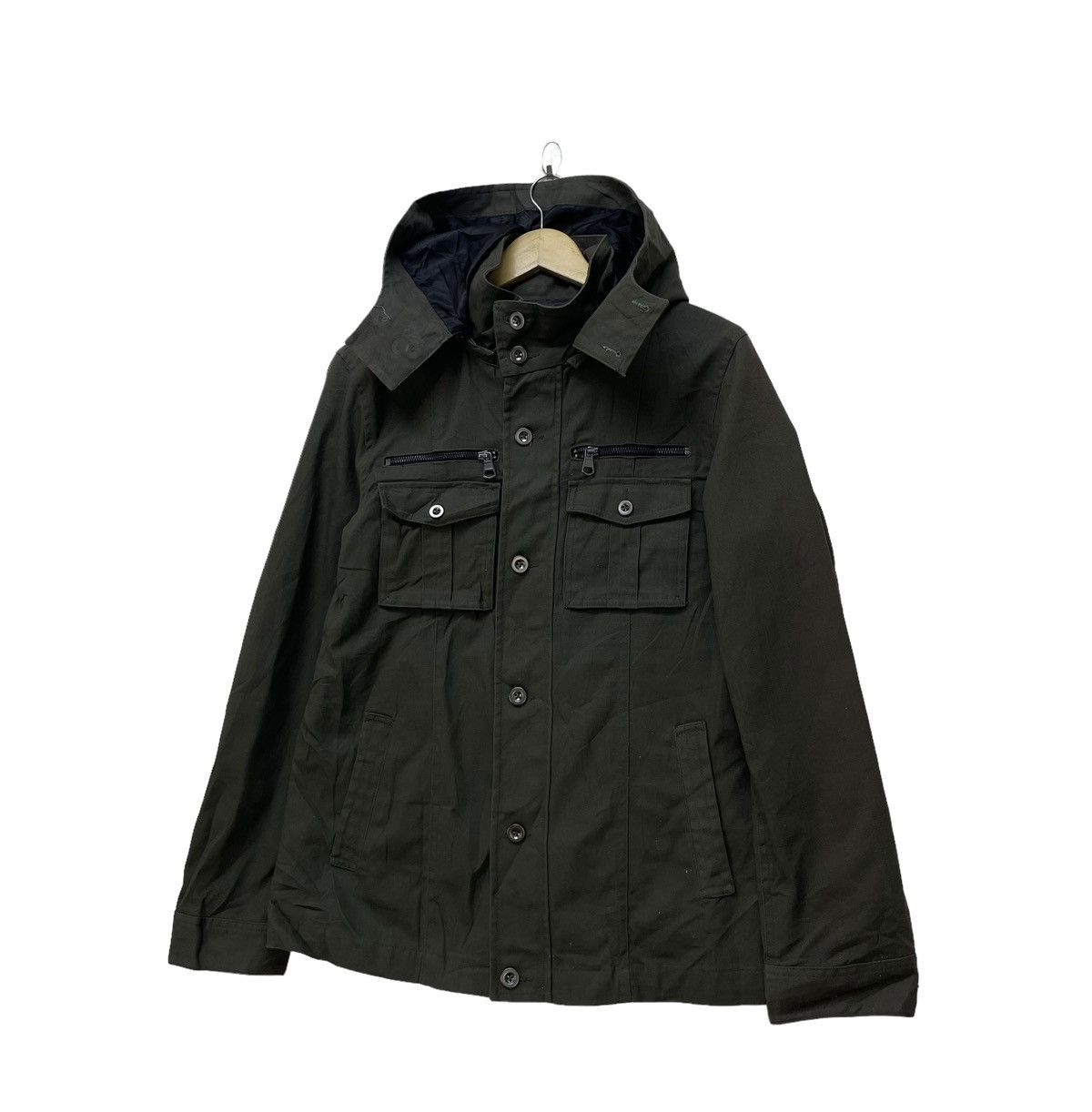 In The Attic × Japanese Brand × Le Grande Bleu (L.G.B.) 💥Japanese Brand In the Attic Hooded Size US M / EU 48-50 / 2 - 1 Thumbnail