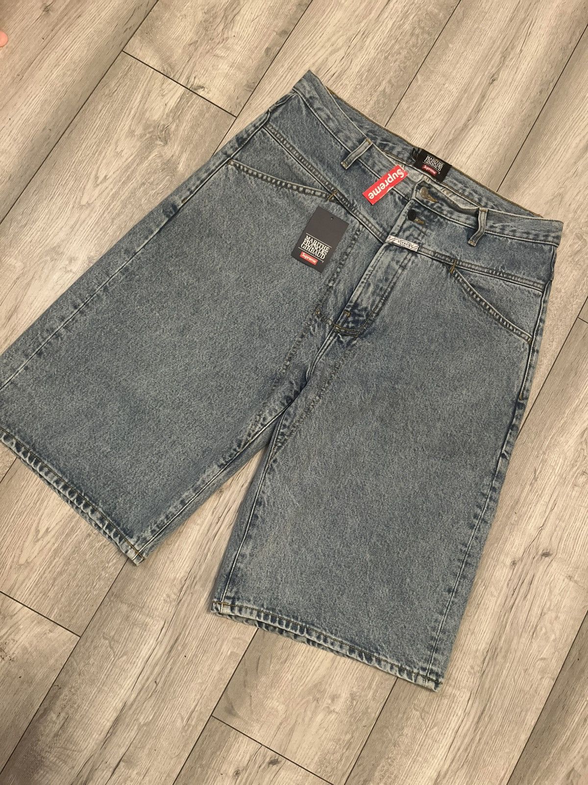 Supreme Supreme x Marithe Francois Girbaud X-Seam Baggy Short - 32 Size US 32 / EU 48 - 2 Thumbnail