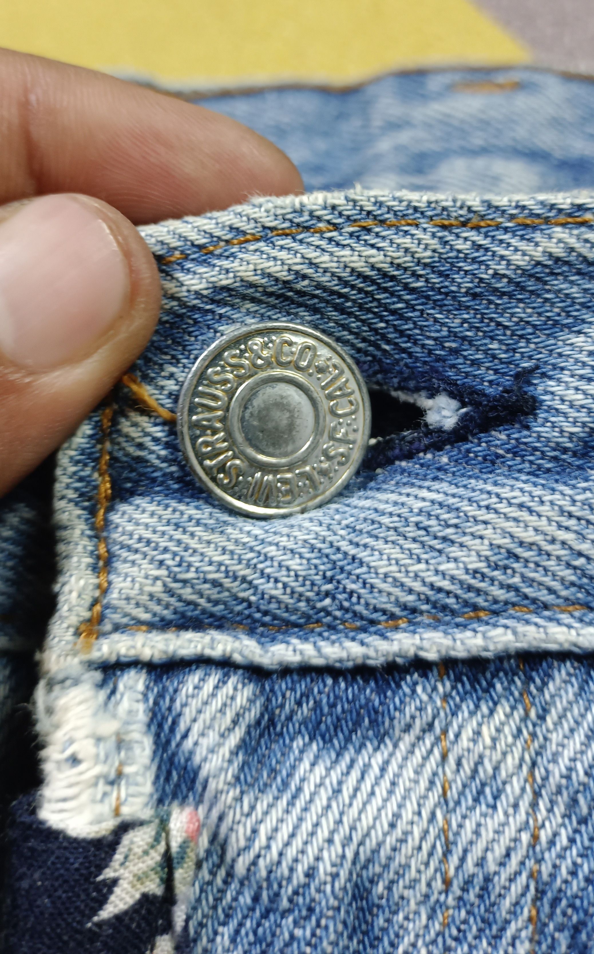Levi's Levi's "Get Into Troubl 3" Patch Work Denim Size 30" / US 8 / IT 44 - 10 Thumbnail
