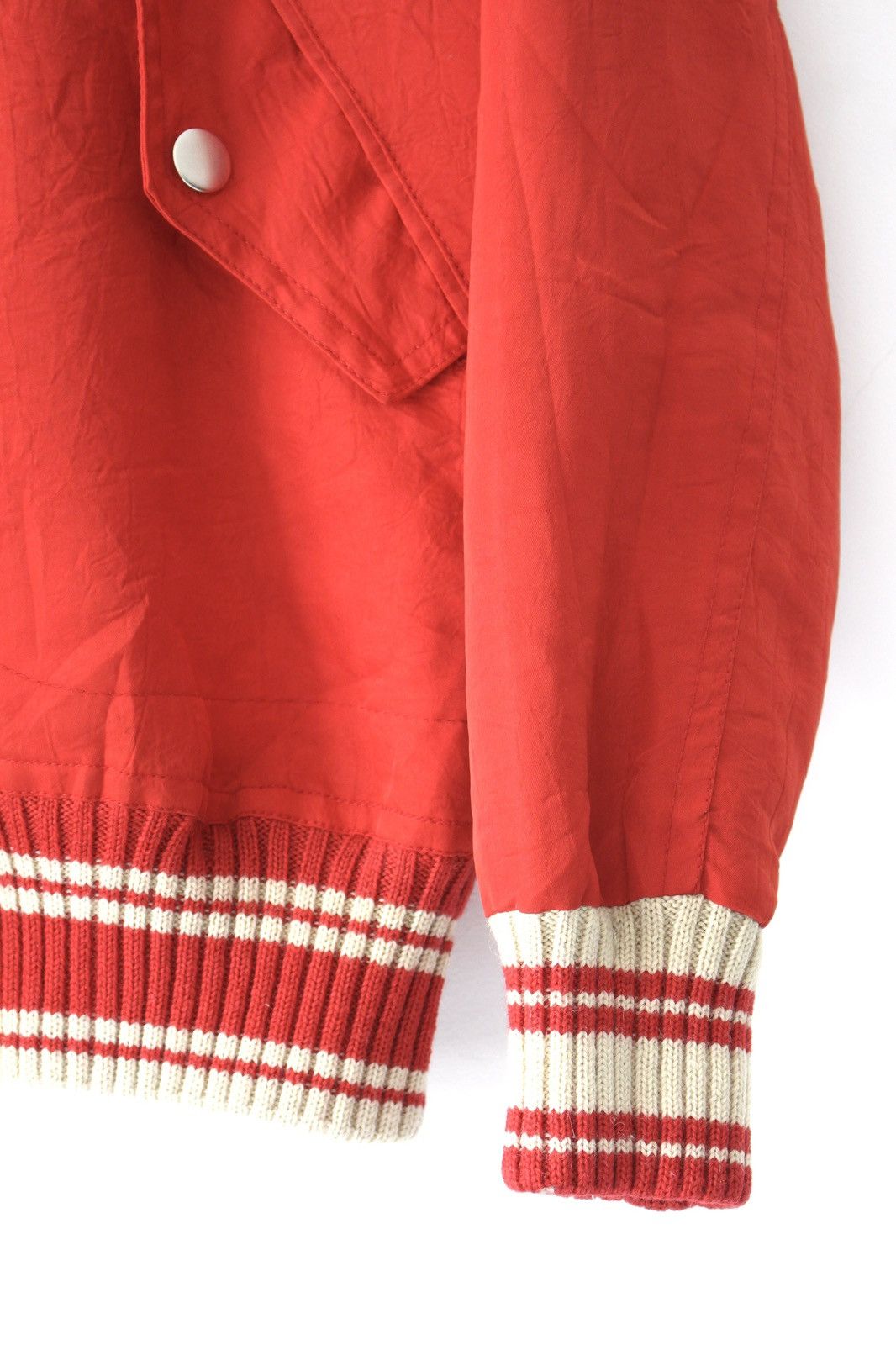 Nicole Club 2000S NICOLE CLUB REVERSIBLE ZIP-UP SOLID RED KNIT JACKET Size US L / EU 52-54 / 3 - 11 Thumbnail