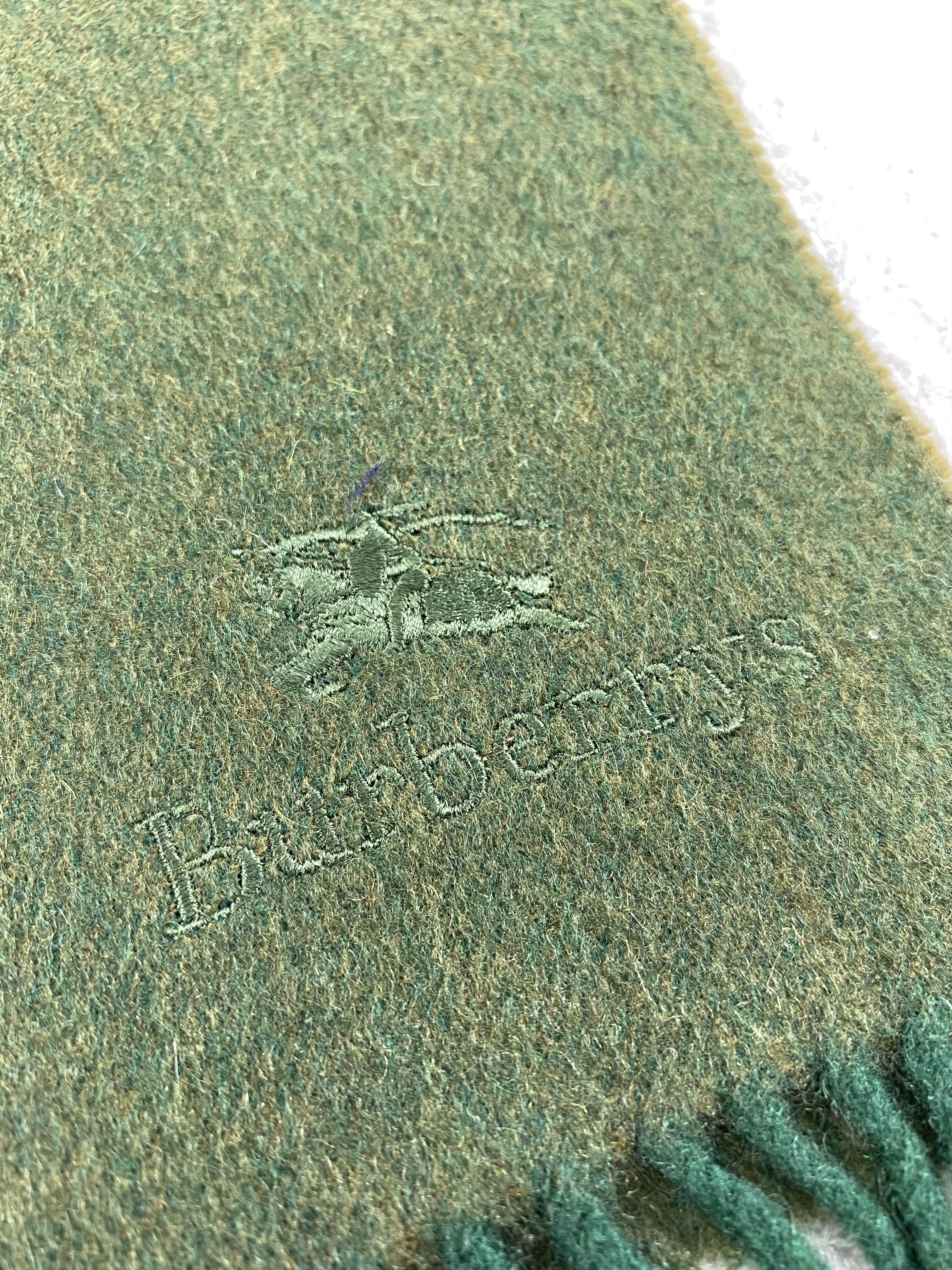 Burberry × Vintage Burberry Scarf / Muffler / Neckwear - WW1688 Size ONE SIZE - 2 Thumbnail