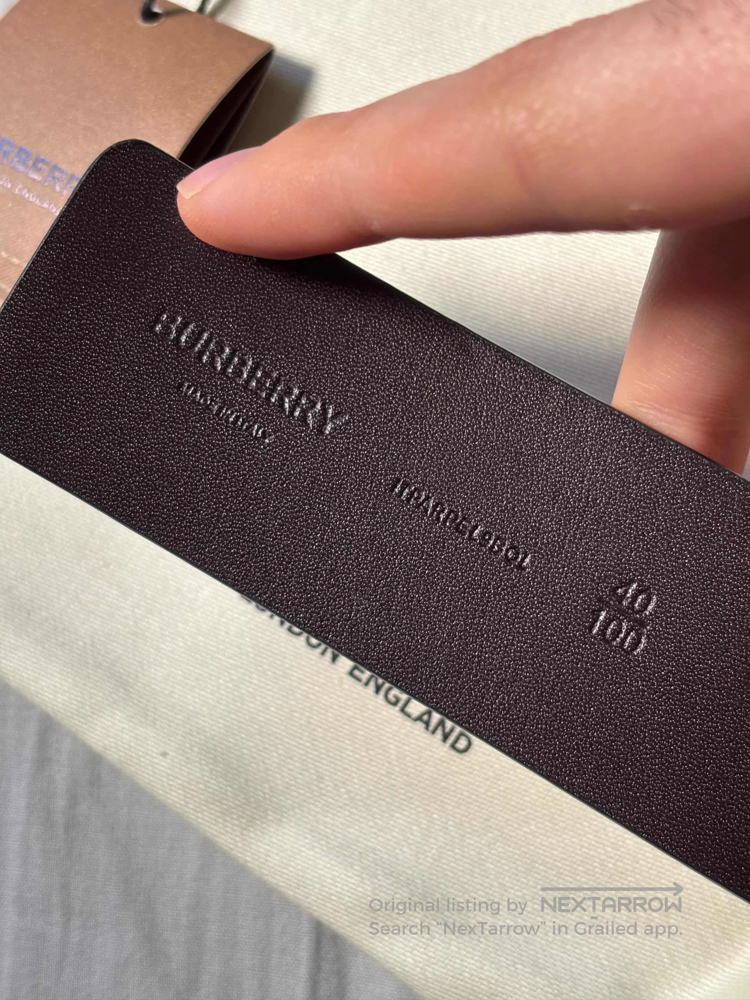 Burberry Burberry TB Monogram Belt . Size ONE SIZE - 3 Thumbnail