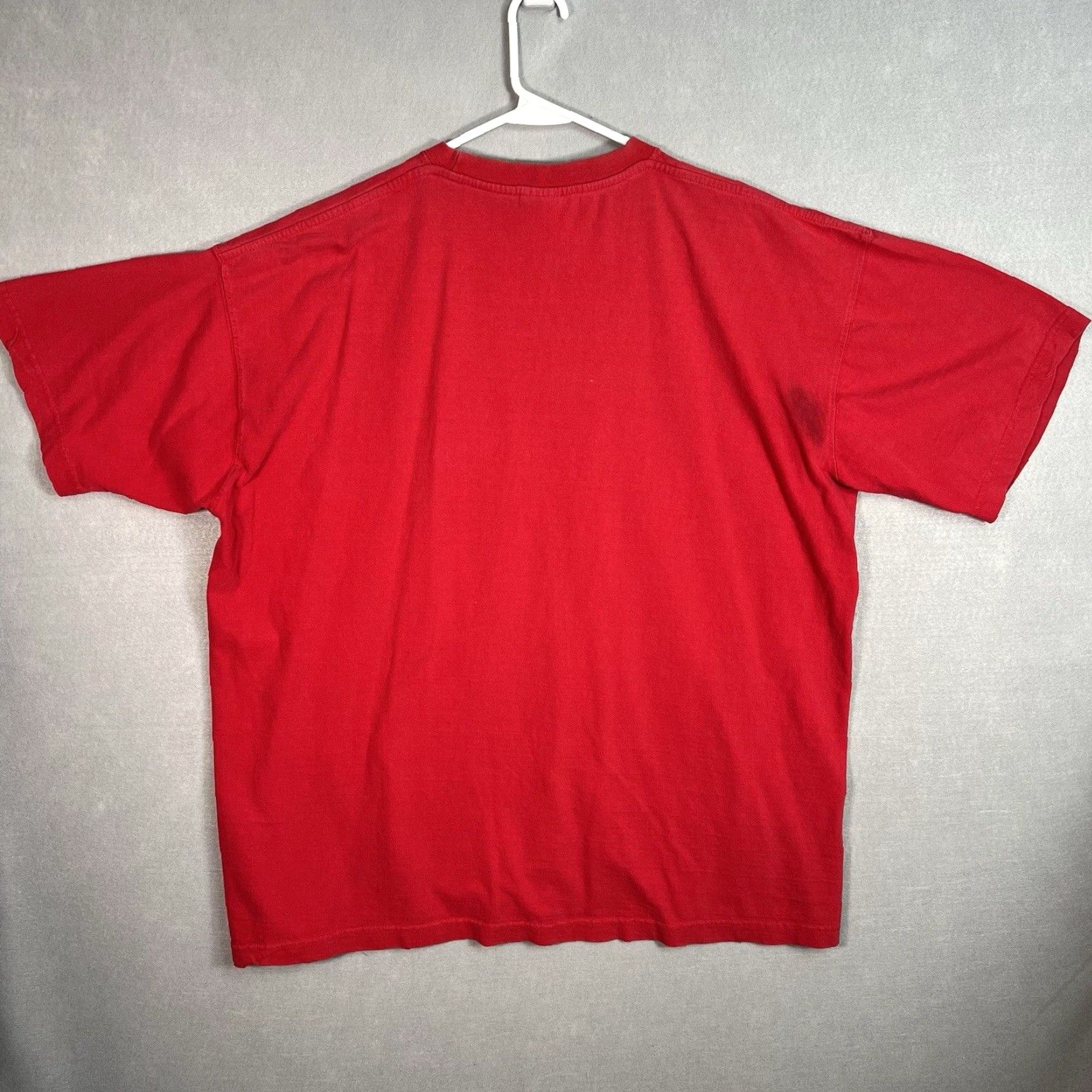 Vintage VINTAGE 2000s Dream USA Y2K Stick To The Script Money Graphic T-Shirt Adult Men 3XL Red Size US XXL / EU 58 / 5 - 7 Thumbnail