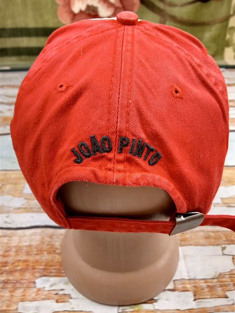 Vintage RARE! SL Benfica 8 Joao Pinto Vintage 2000s Y2K Cap Hat Size ONE SIZE - 4 Thumbnail