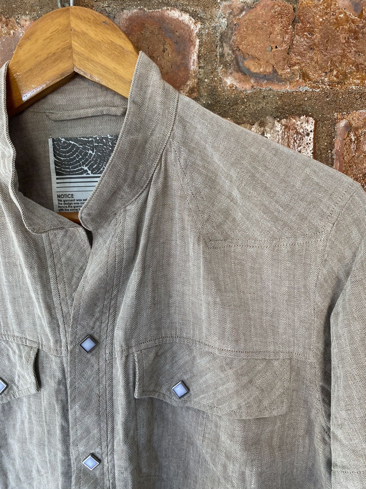Japanese Brand × Nonnative Nonnative pearl snap button detail shirt Size US M / EU 48-50 / 2 - 5 Thumbnail