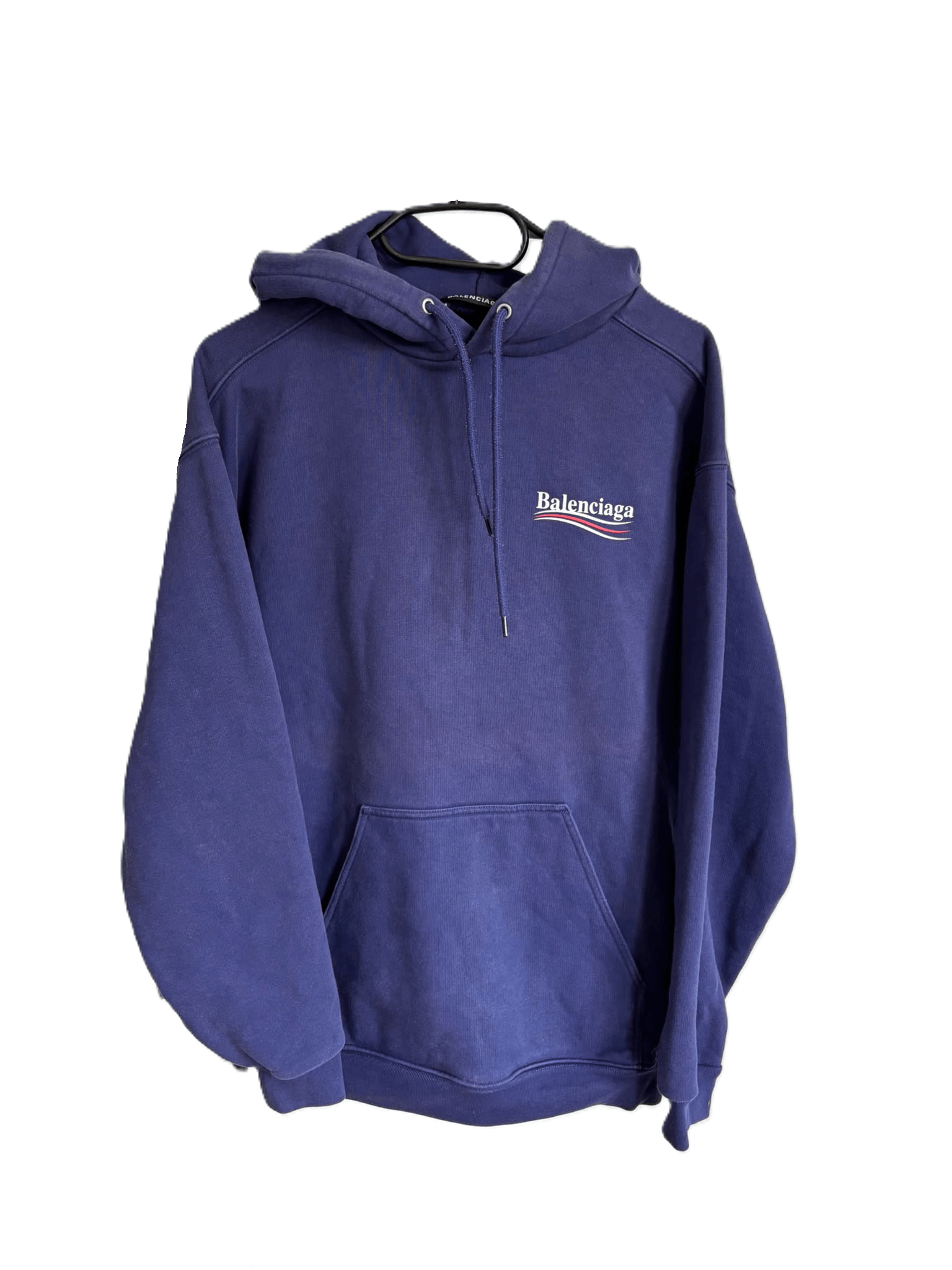 Balenciaga Balenciaga Political Campaign Hoodie Violet Dye XS