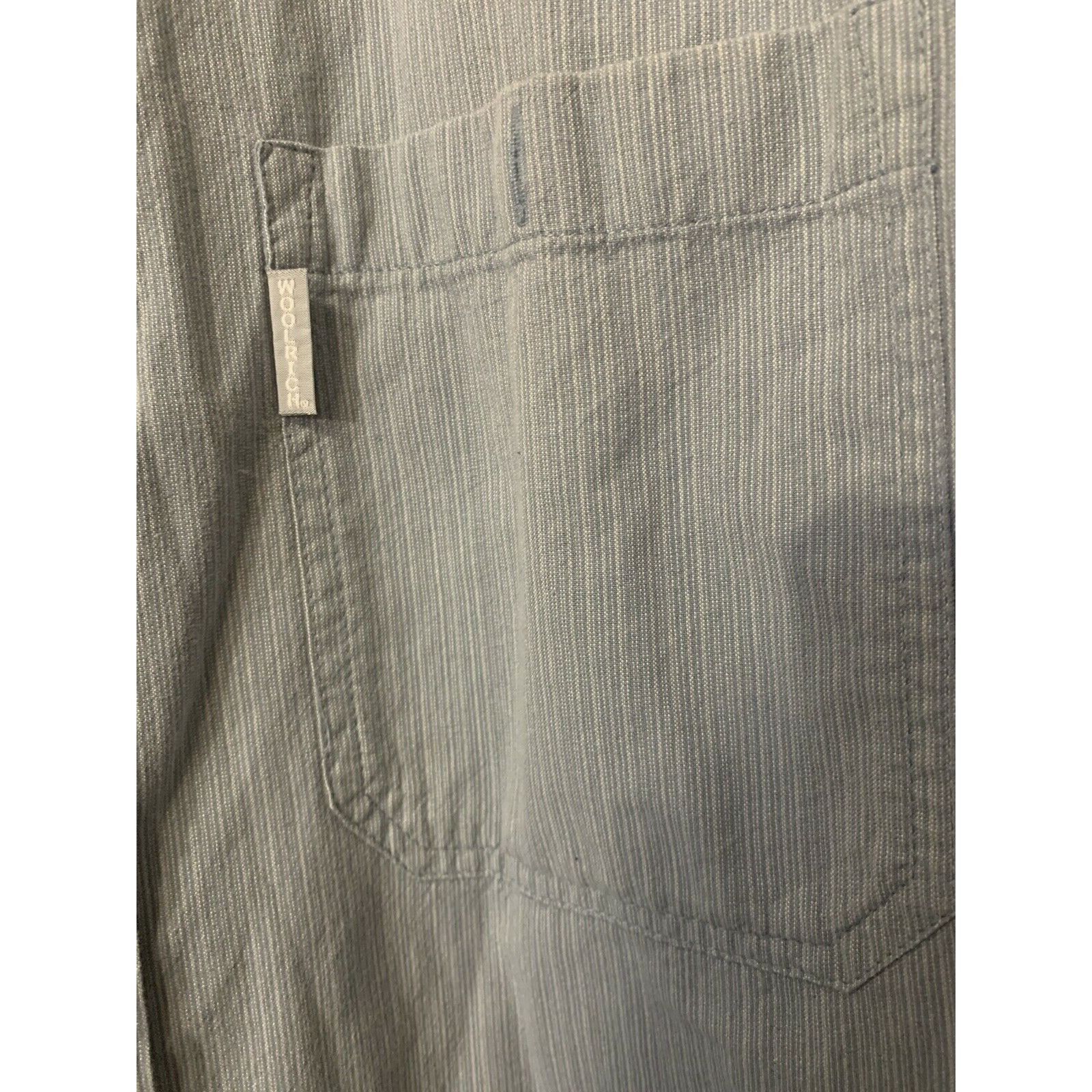 Woolrich Woolen Mills Woolrich Shirt Men’s Sz L Blue Short Sleeve Size US L / EU 52-54 / 3 - 2 Thumbnail
