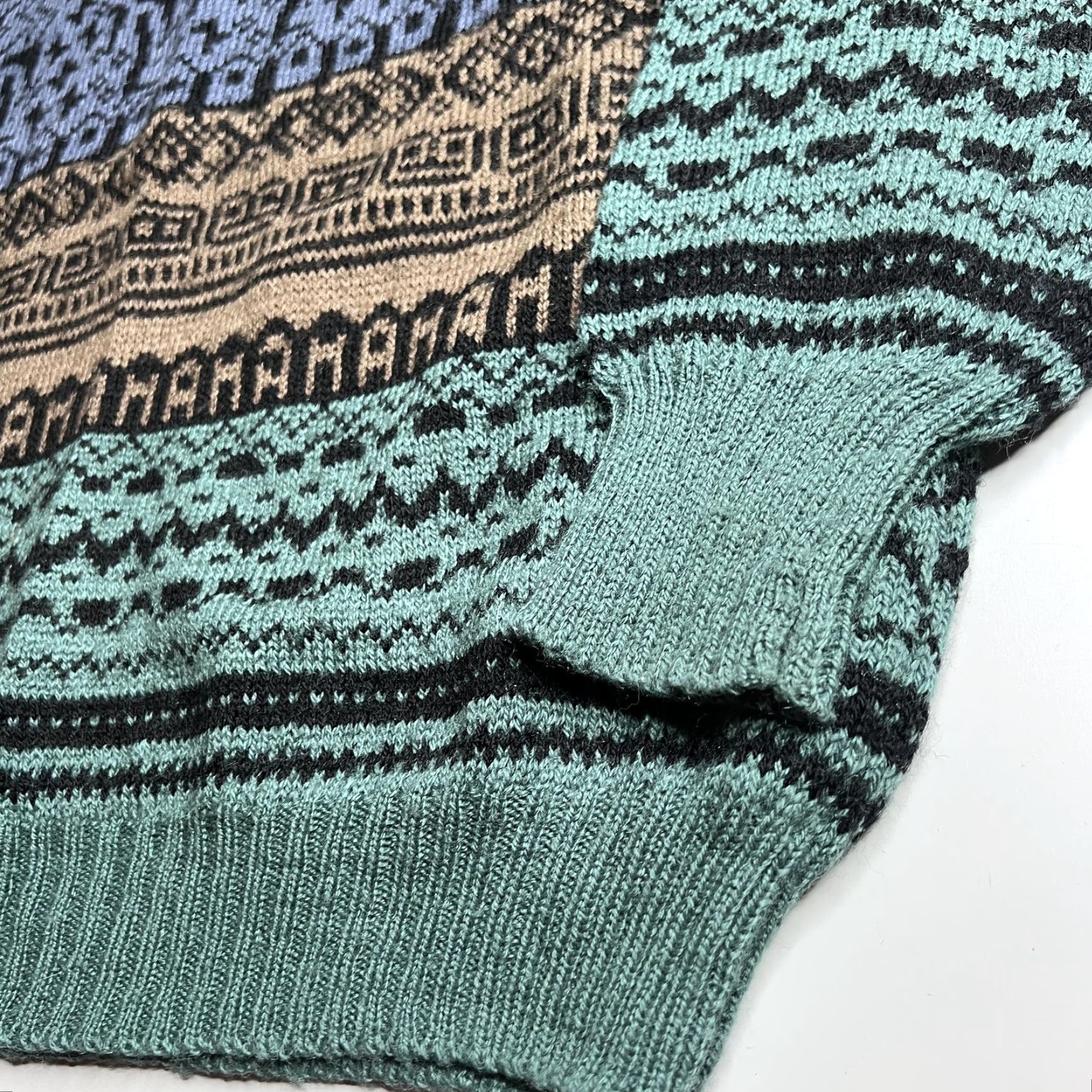 McGregor McGregor Sweater Mens Large Multicolor Acrylic Fair Isle Crew Neck Knit Pullover Size US L / EU 52-54 / 3 - 2 Thumbnail