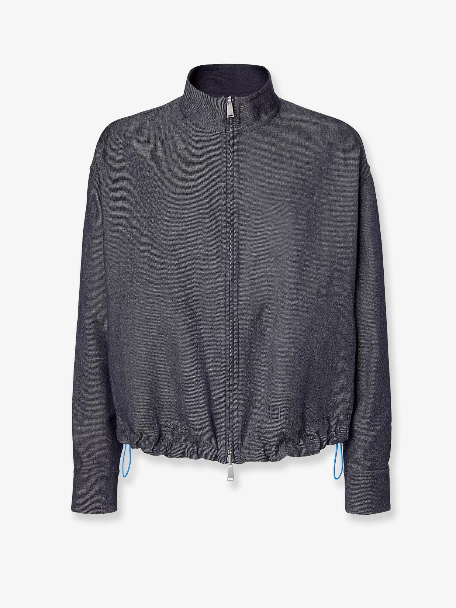 Fendi Reversible Denim Jacket With Embroidered Ff Logo Size US M / EU 48-50 / 2 - 1 Thumbnail