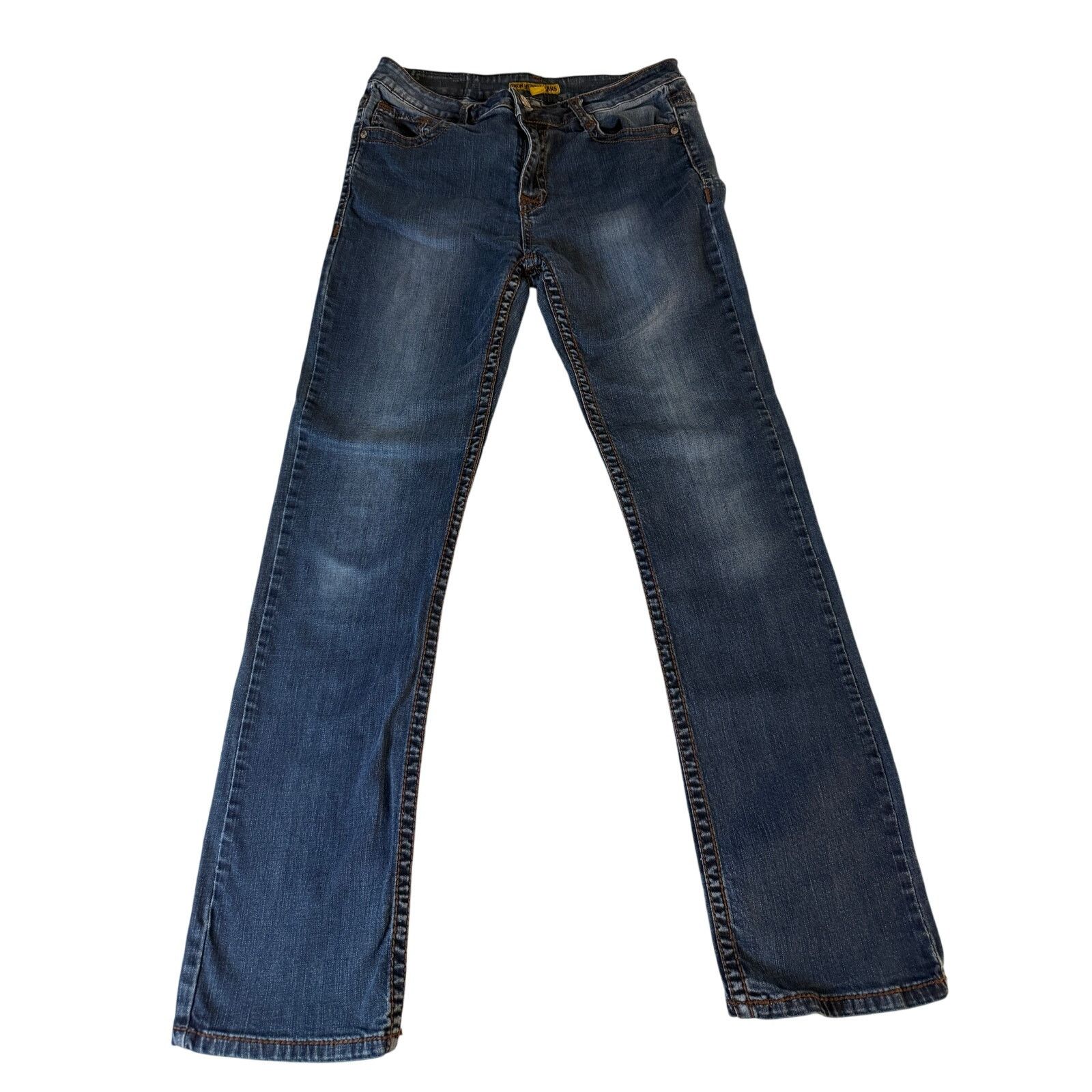 & Other Stories Iron Horse Western Bootcut Jeans Women's Sz 8 Studded Pocket Size 30" / US 8 / IT 44 - 2 Thumbnail