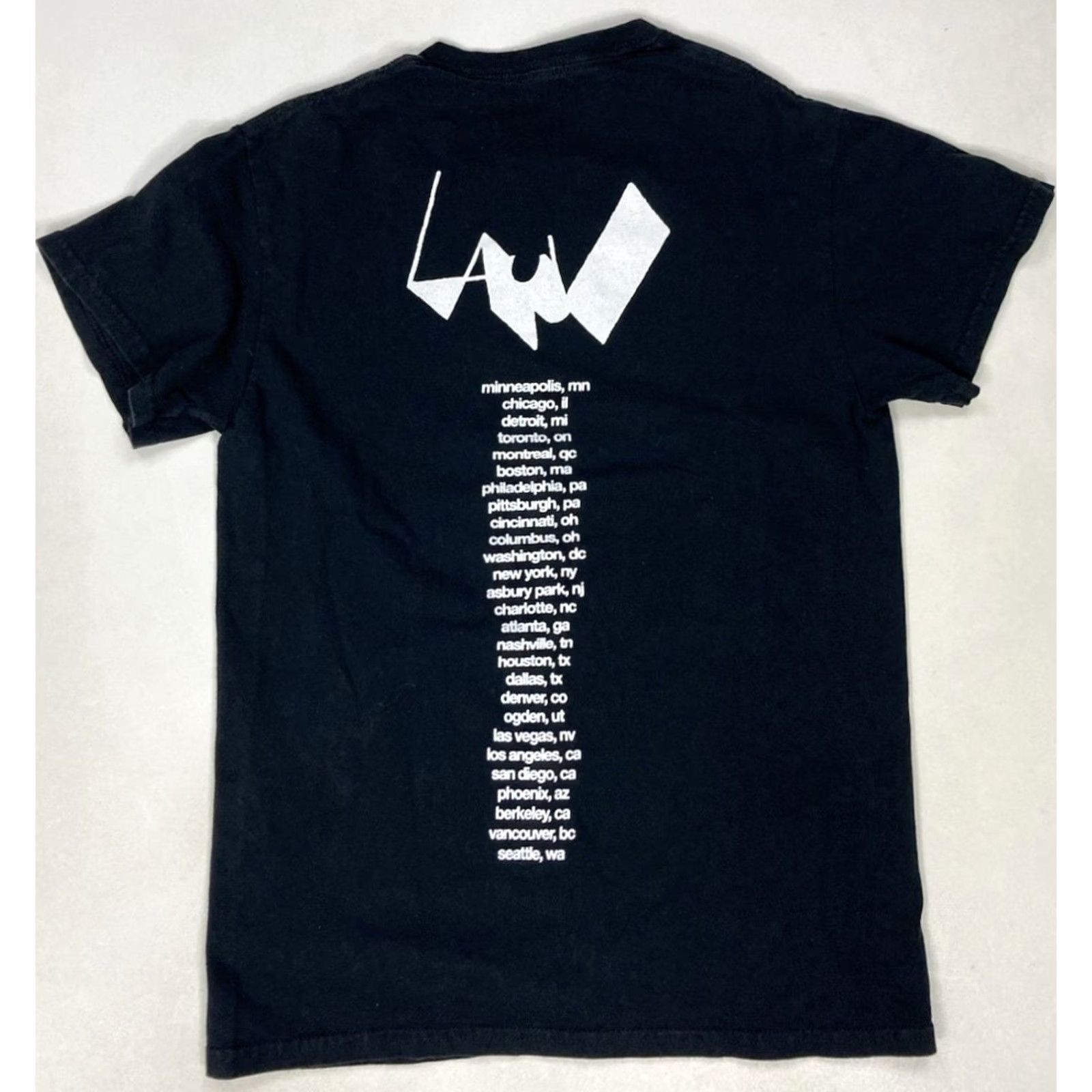 Vintage Lauv Graphic T-shirt Women Small Black Short Sleeve Music Merch Size S / US 4 / IT 40 - 3 Thumbnail