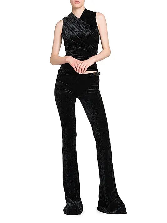 Versace o1y0226 Blouse in Black Size M / US 6-8 / IT 42-44 - 5 Thumbnail