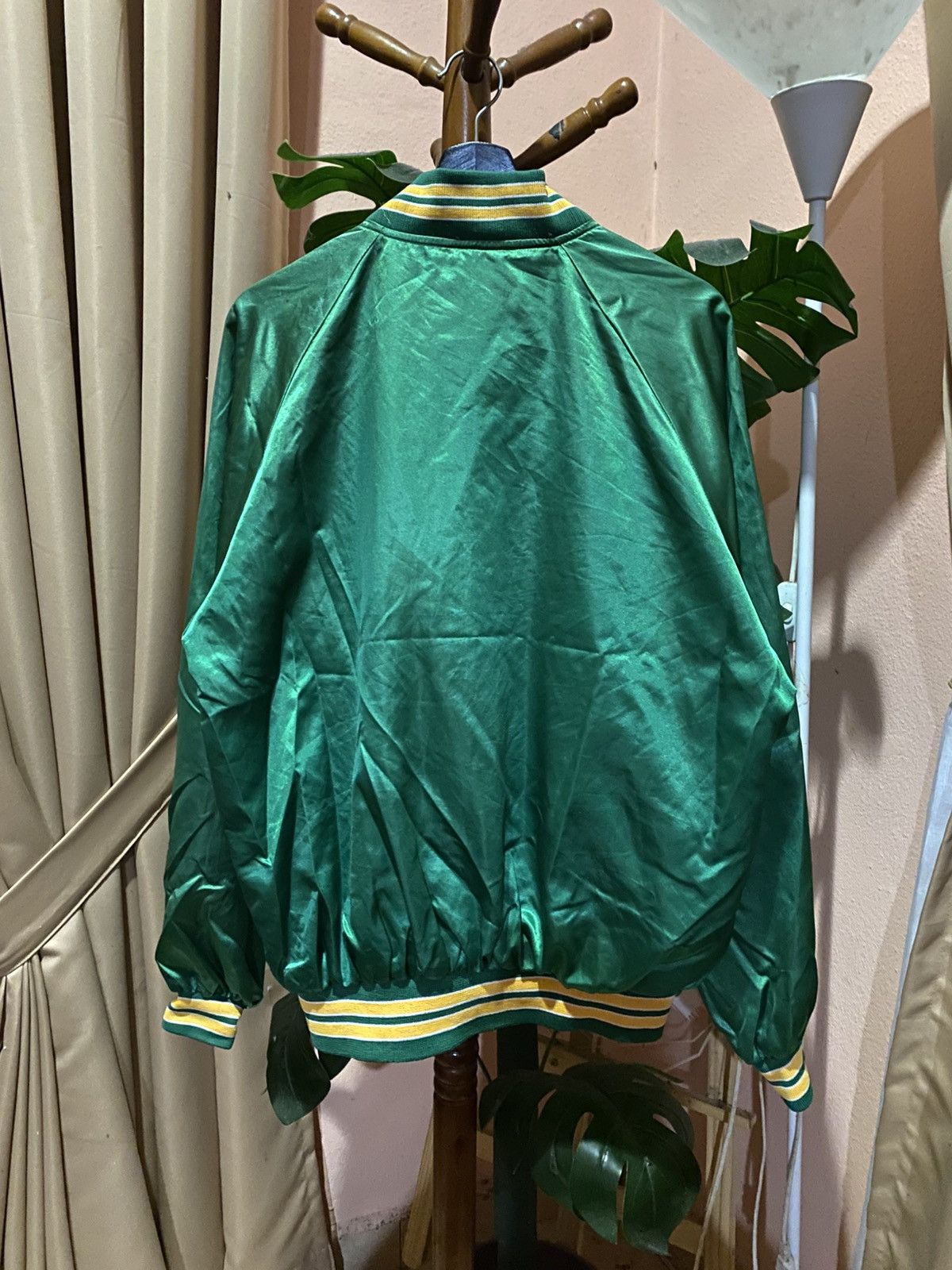 Vintage Vintage California Cooler Satin Bomber Jacket80s Style Retro Size US XL / EU 56 / 4 - 9 Thumbnail