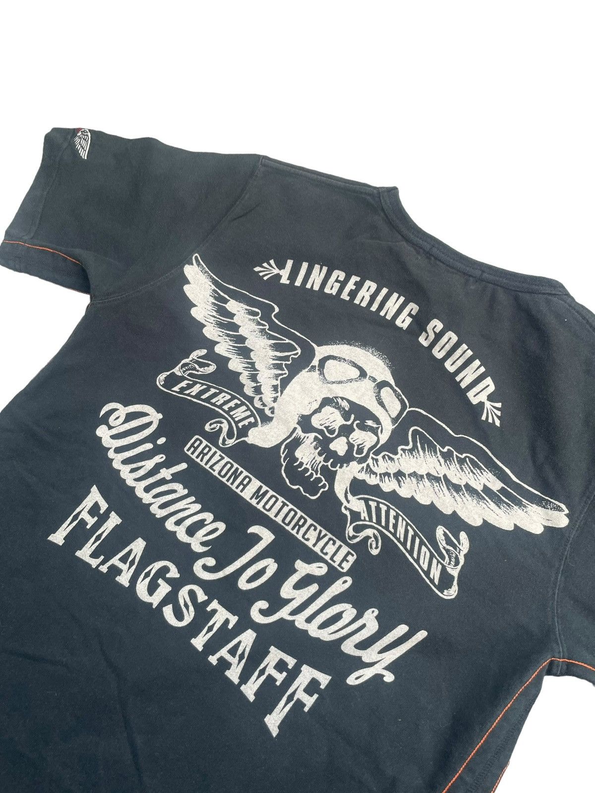 Flagstuff × Japanese Brand Flagstaff Motorcycle Tshirt Size US M / EU 48-50 / 2 - 7 Thumbnail