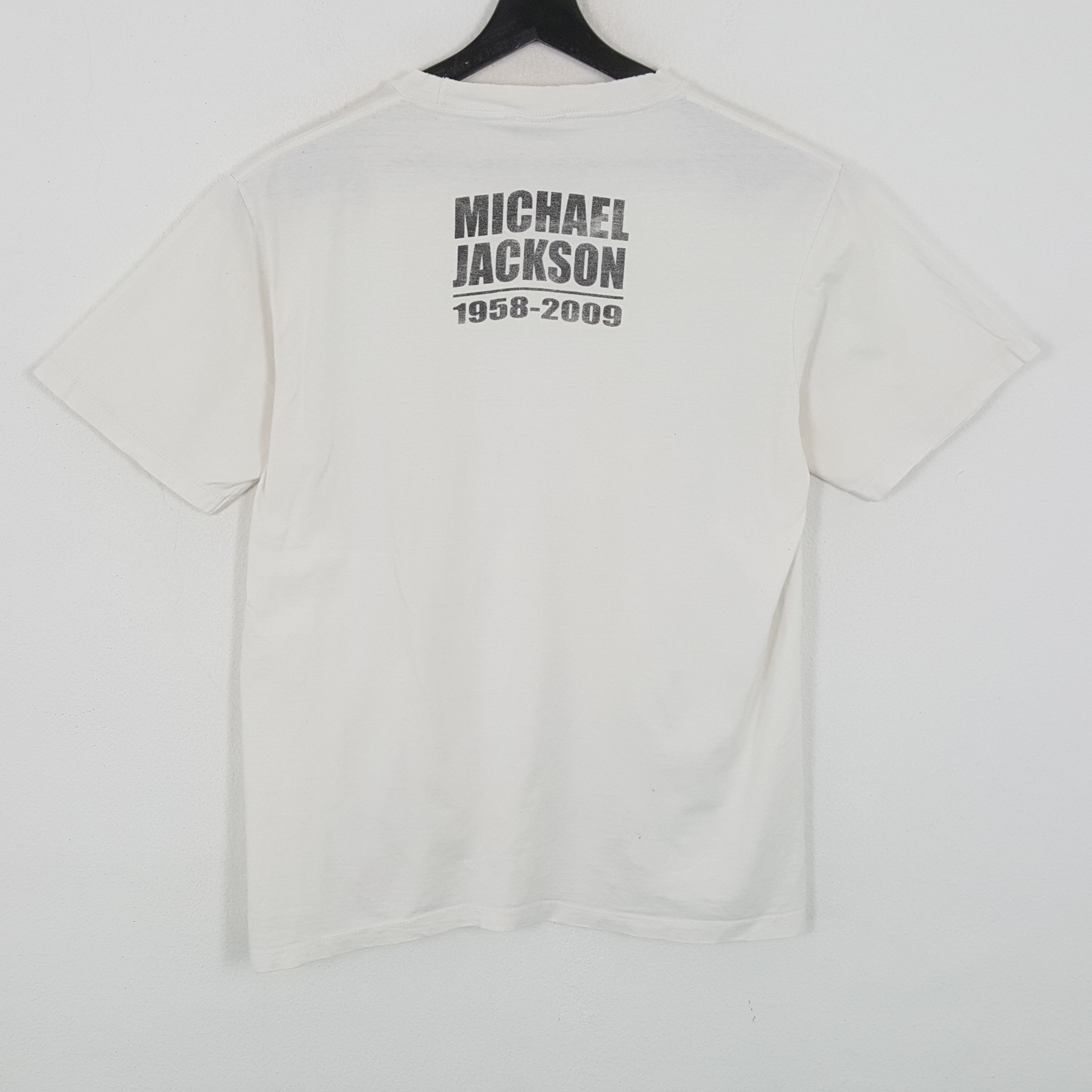 Band Tees × Michael Jackson × Vintage MICHAEL JACKSON Tshirt Singer Music Phototees Style Size US L / EU 52-54 / 3 - 3 Thumbnail