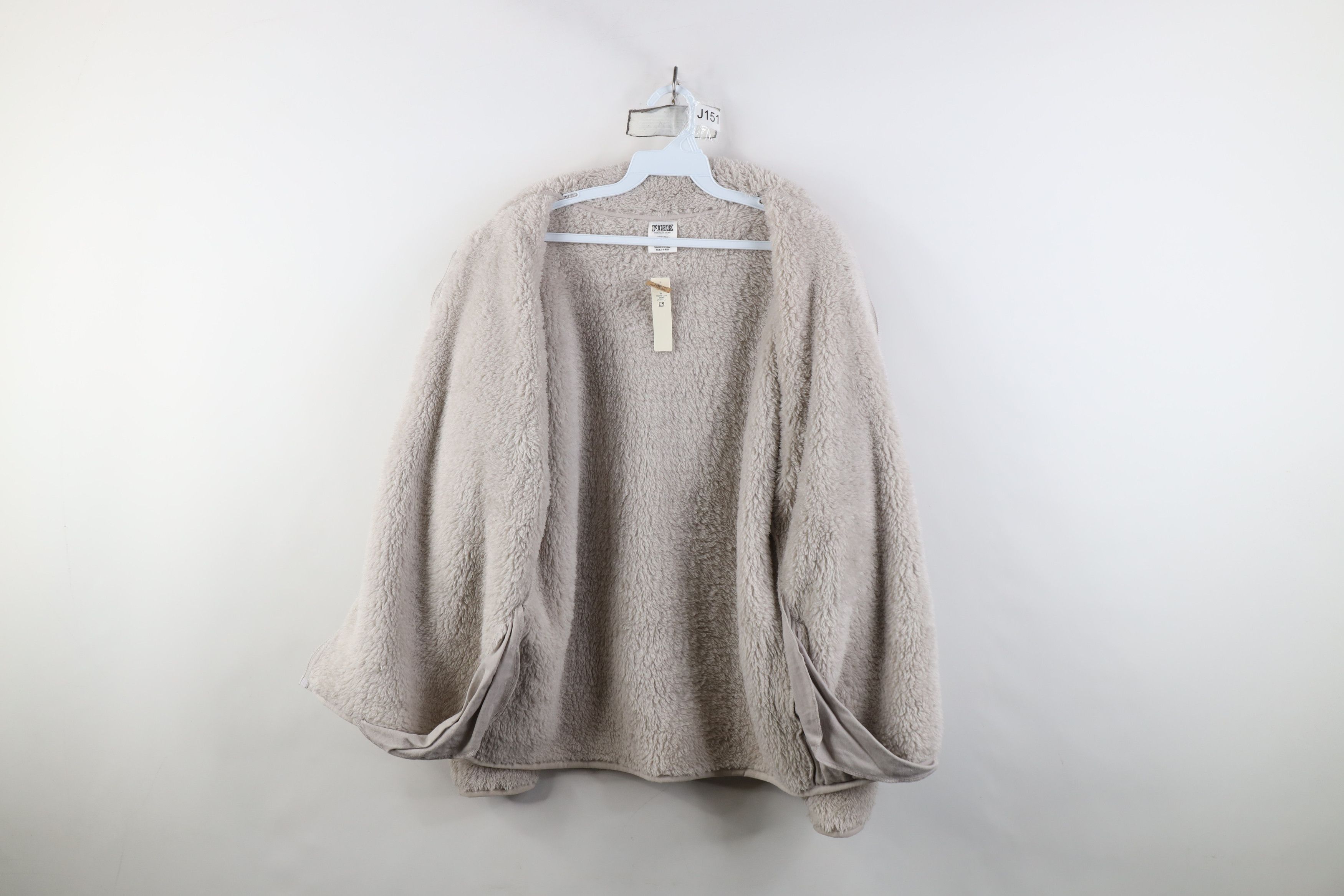 Pink Deadstock Vintage Y2K Pink Victorias Secret Fleece Jacket Size M / US 6-8 / IT 42-44 - 10 Thumbnail