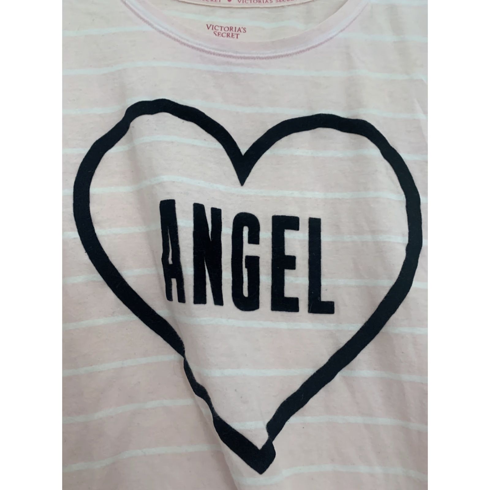 Victoria's Secret Victoria's Secret Pajama Top Sleepwear Small Pink Long Sleeve Angel Women Regular Pajama Top Size S / US 4 / IT 40 - 2 Thumbnail