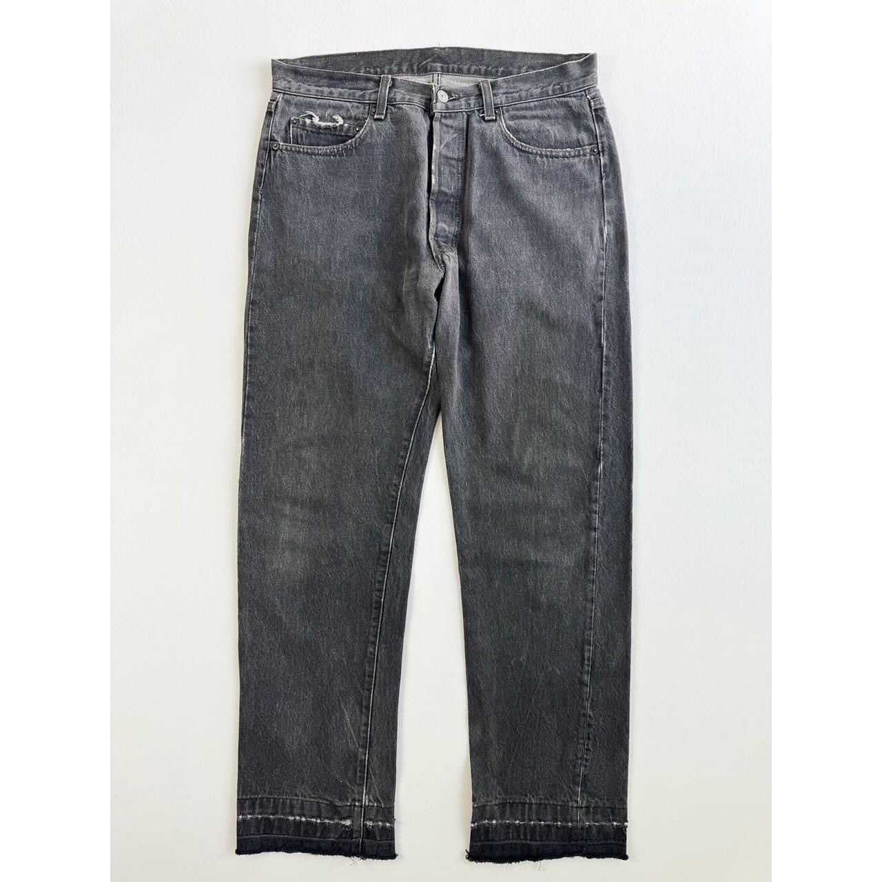 image of Archival Clothing x Levis Levi’S 501 1984’S. (R Tab) in Black, Men's (Size 33)