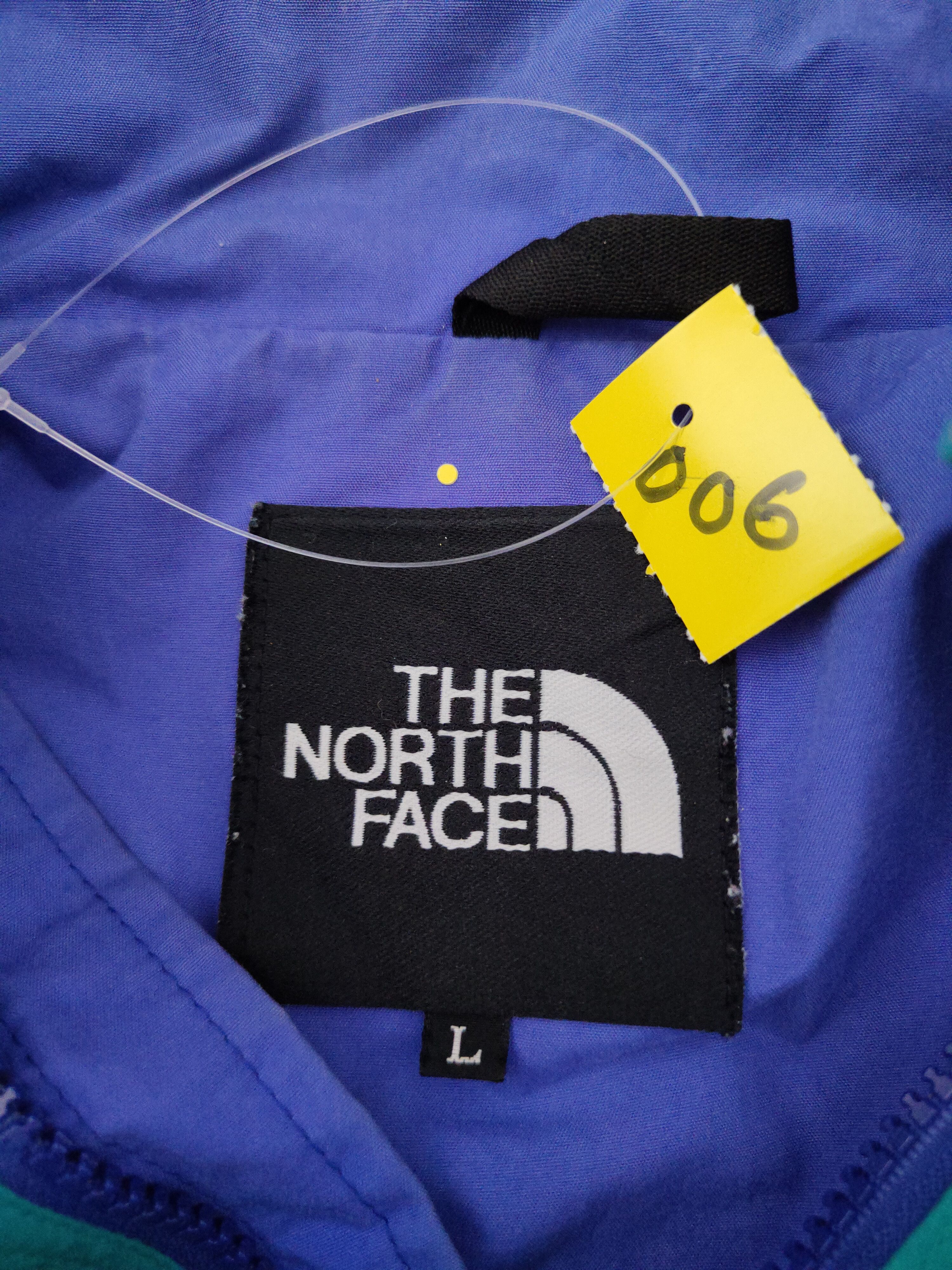The North Face D The North Face Turquoise Nylon Sweaters windbreaker #006 Size US L / EU 52-54 / 3 - 8 Thumbnail