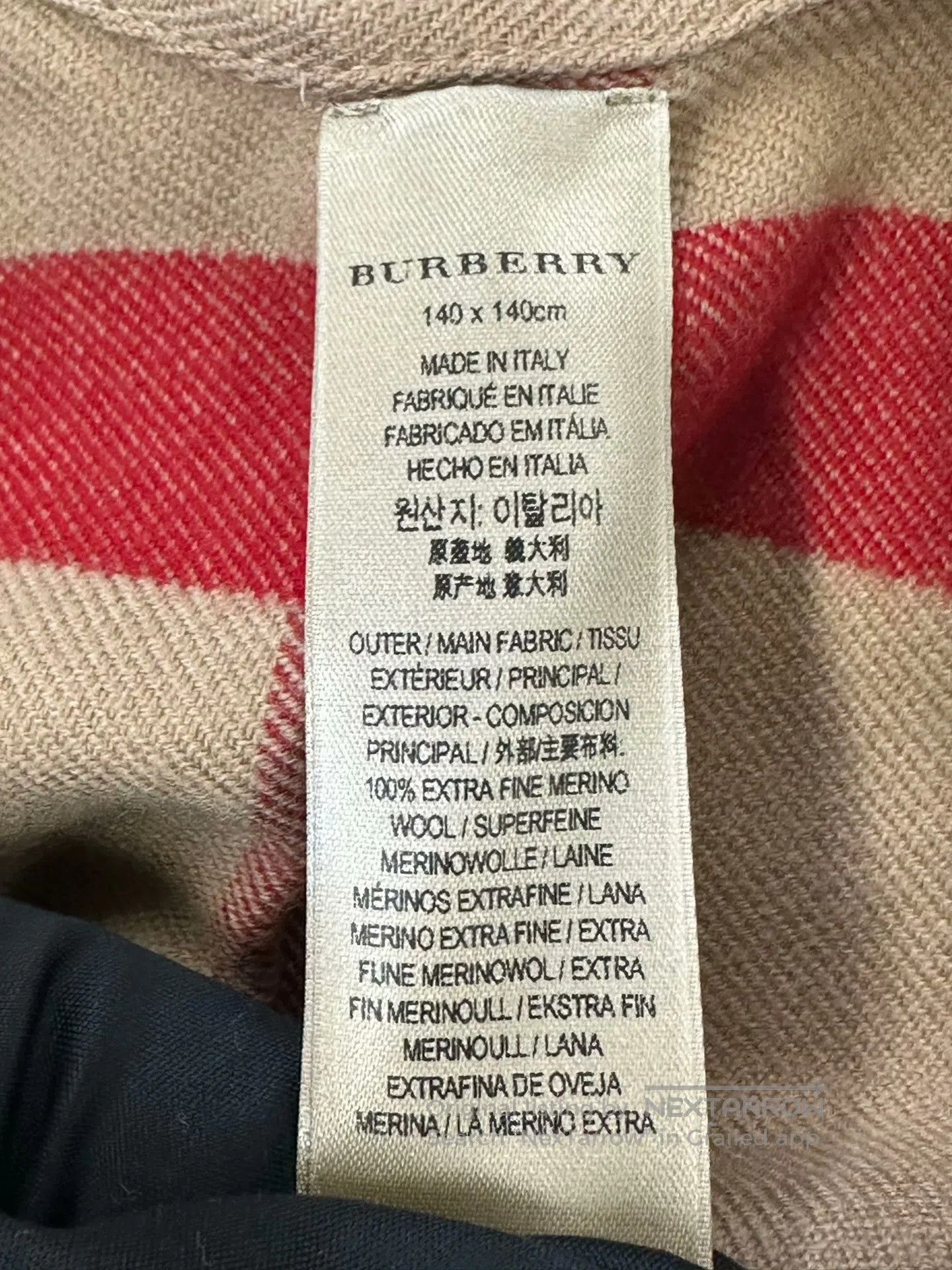 Burberry Burberry size F Khaki Classic Lined Plaid Cloak Shawl| Size XS / US 0-2 / IT 36-38 - 4 Thumbnail
