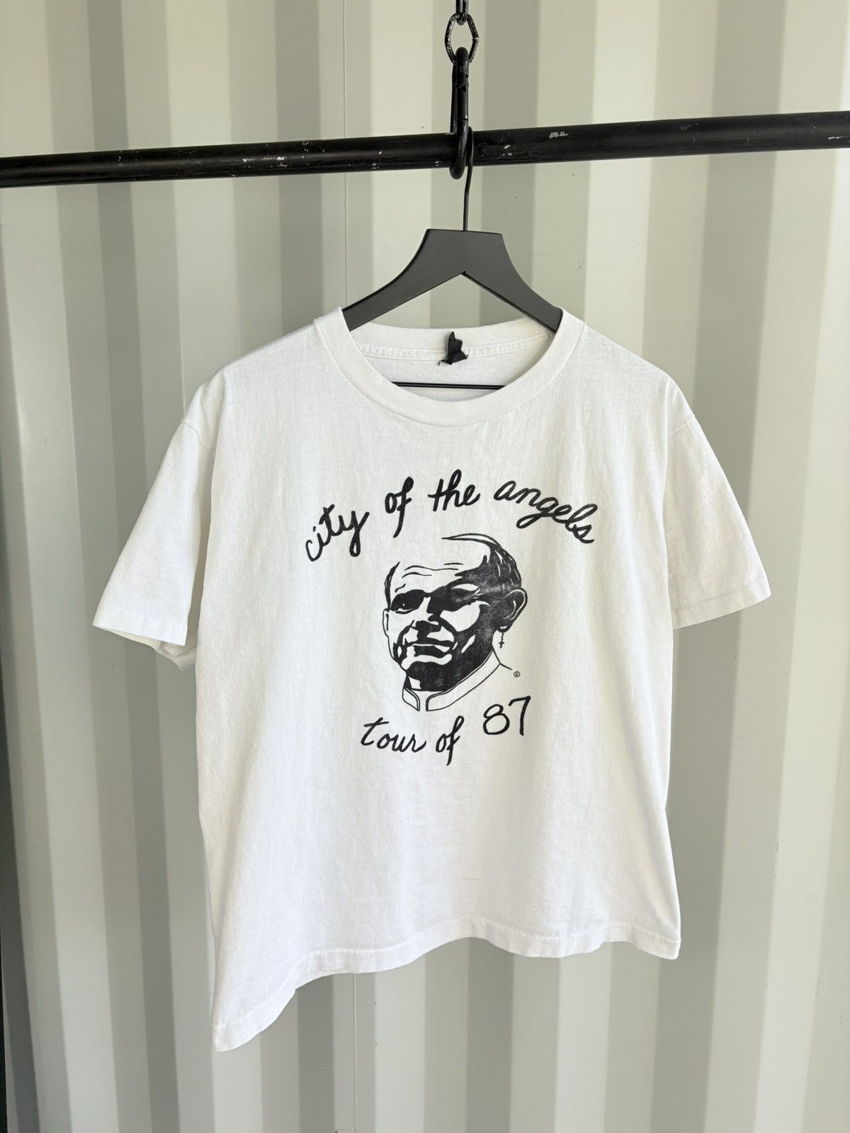 Vintage Thrashed City Angels Pope Distressed Sun Faded ERD GRUNGE Size US M / EU 48-50 / 2 - 1 Thumbnail