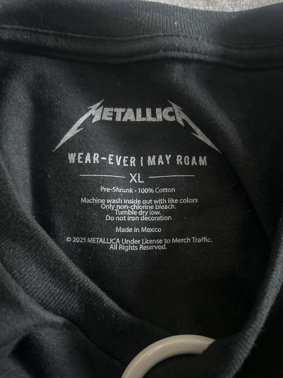 Metallica M72 world tour pop up shop T shirt Size US XL / EU 56 / 4 - 3 Thumbnail