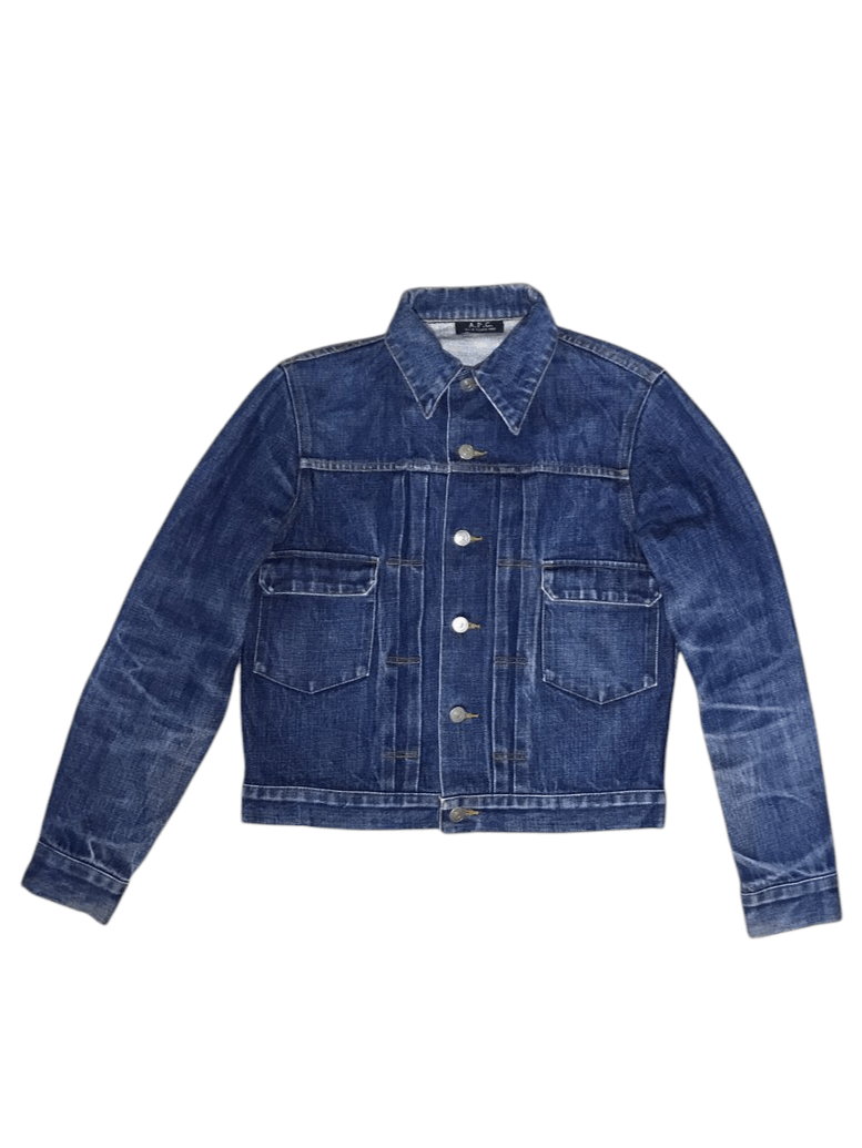 ジャケット A.P.C. Women Outer COGZV F02905 BLUE A.P.C. A.P.C. Women Denim Jackets COHFC F02905 IAL BLUE