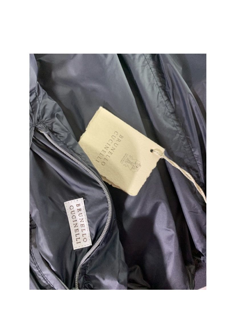 Brunello Cucinelli Brunello Cucinelli 🇮🇹 Napa leather reversible bomber L NWT Size US L / EU 52-54 / 3 - 10 Thumbnail