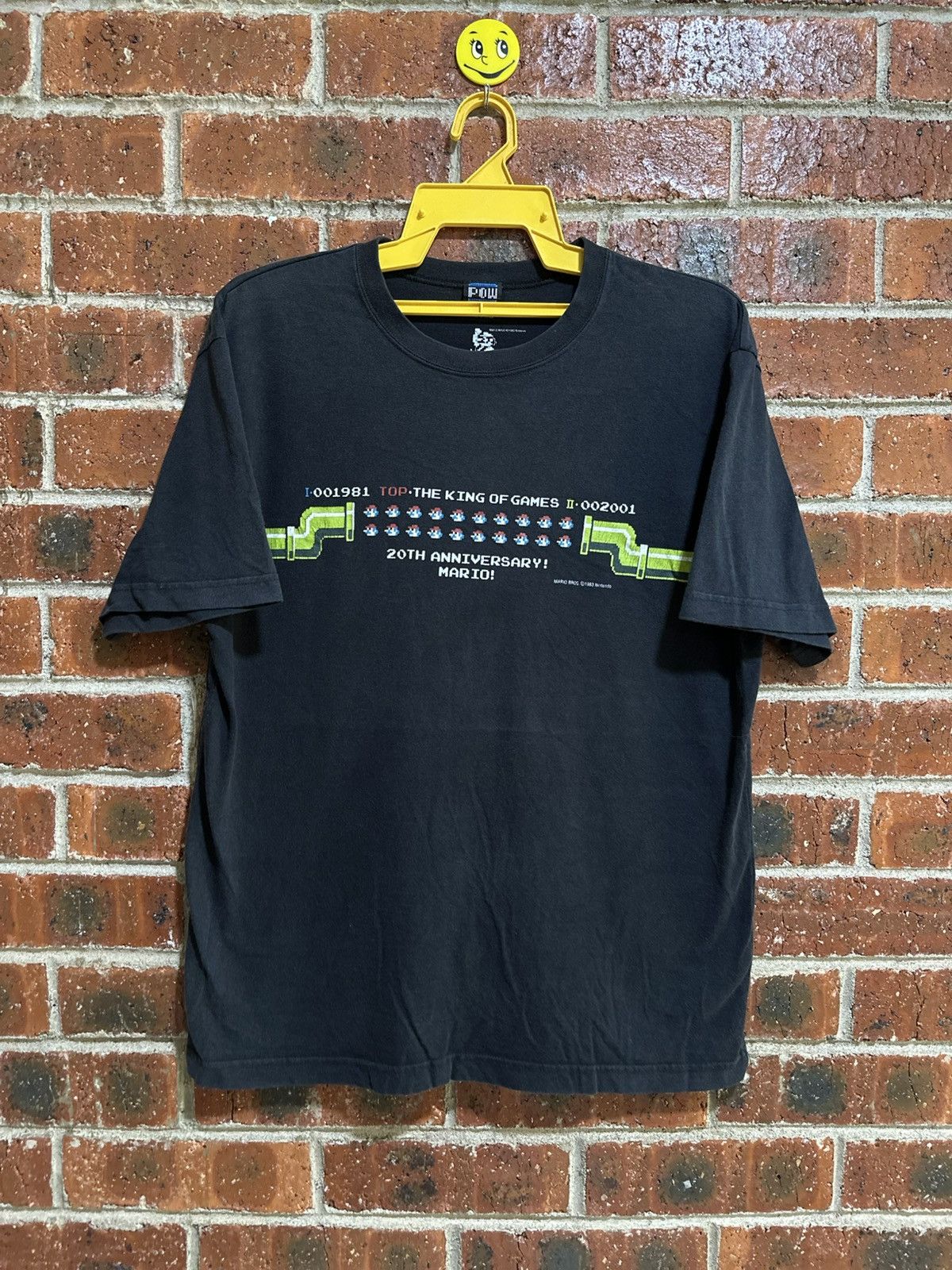 Vintage Mario Bros Nintendo Faded Tee