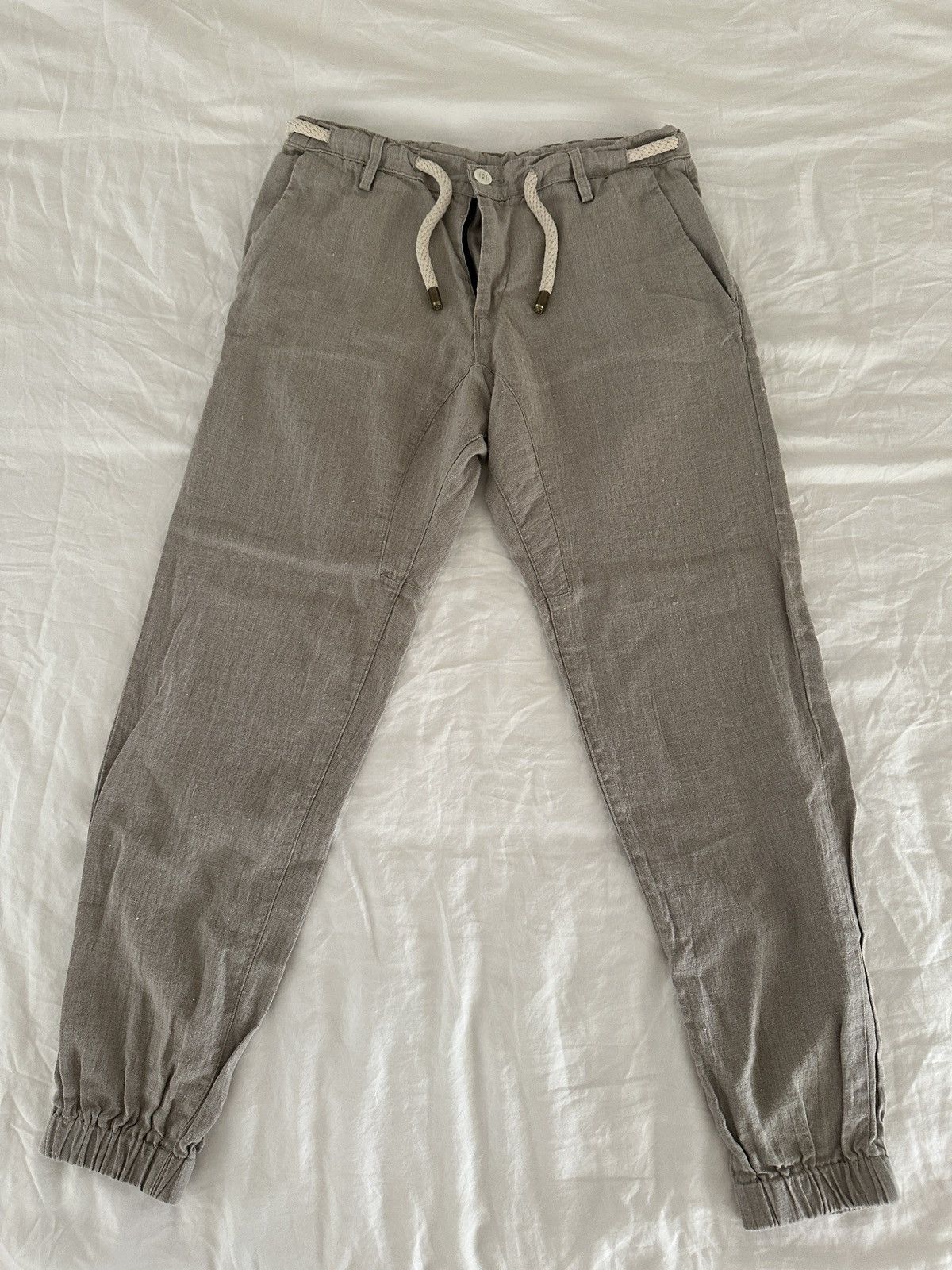 Vintage VKTRBLAK linen jogger, Sz. 32 Size US 32 / EU 48 - 1 Thumbnail