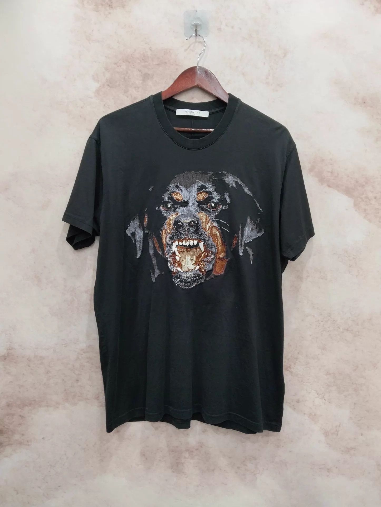 Givenchy Givenchy Dog Head Short Sleeve T-Shirt Women's XXS Size XXS / US 00 / IT 34 - 1 Thumbnail