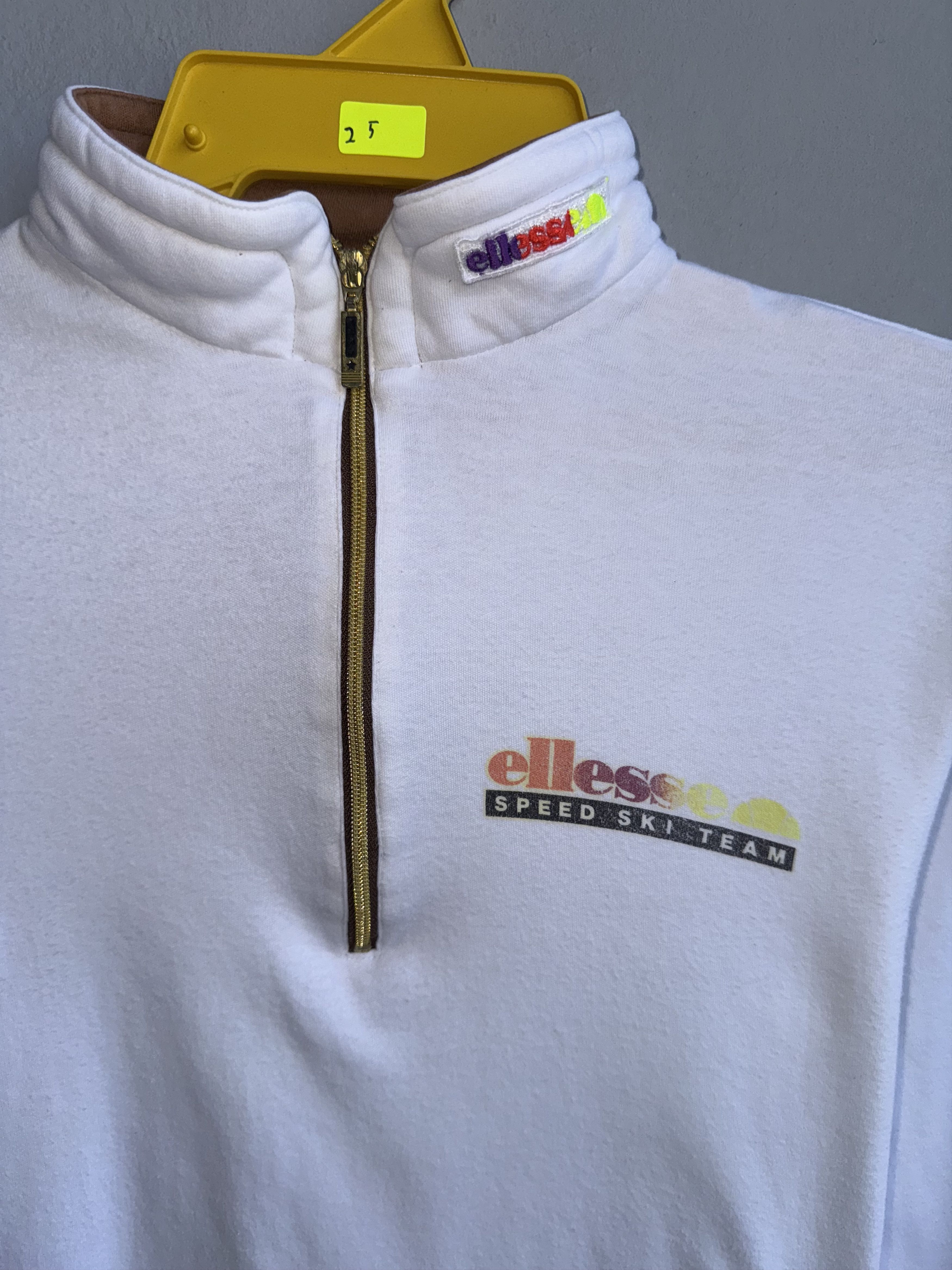 Ellesse Ellesse Speed Ski Team Half Zipped Longsleeve Shirt Size US S / EU 44-46 / 1 - 2 Thumbnail