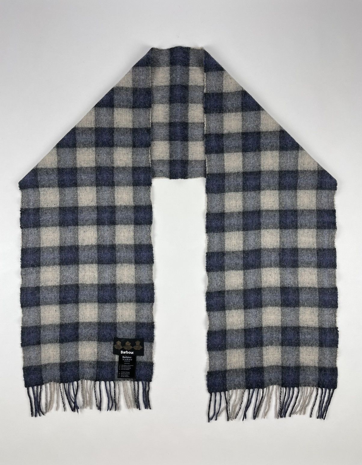 Barbour Vintage Barbour Wool Scarf Size ONE SIZE - 4 Thumbnail