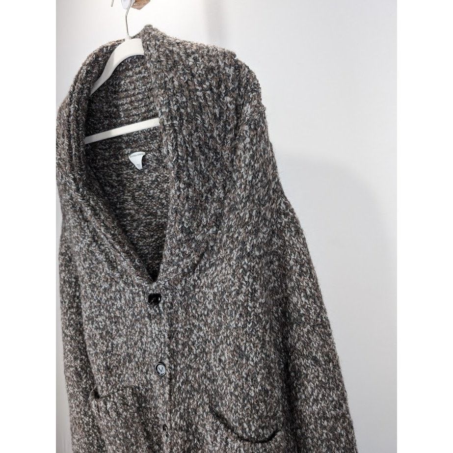 Bottega Veneta o1rshd1 Chunky Alpaca Knitwear Cardigan in Multicolor Size US M / EU 48-50 / 2 - 4 Thumbnail