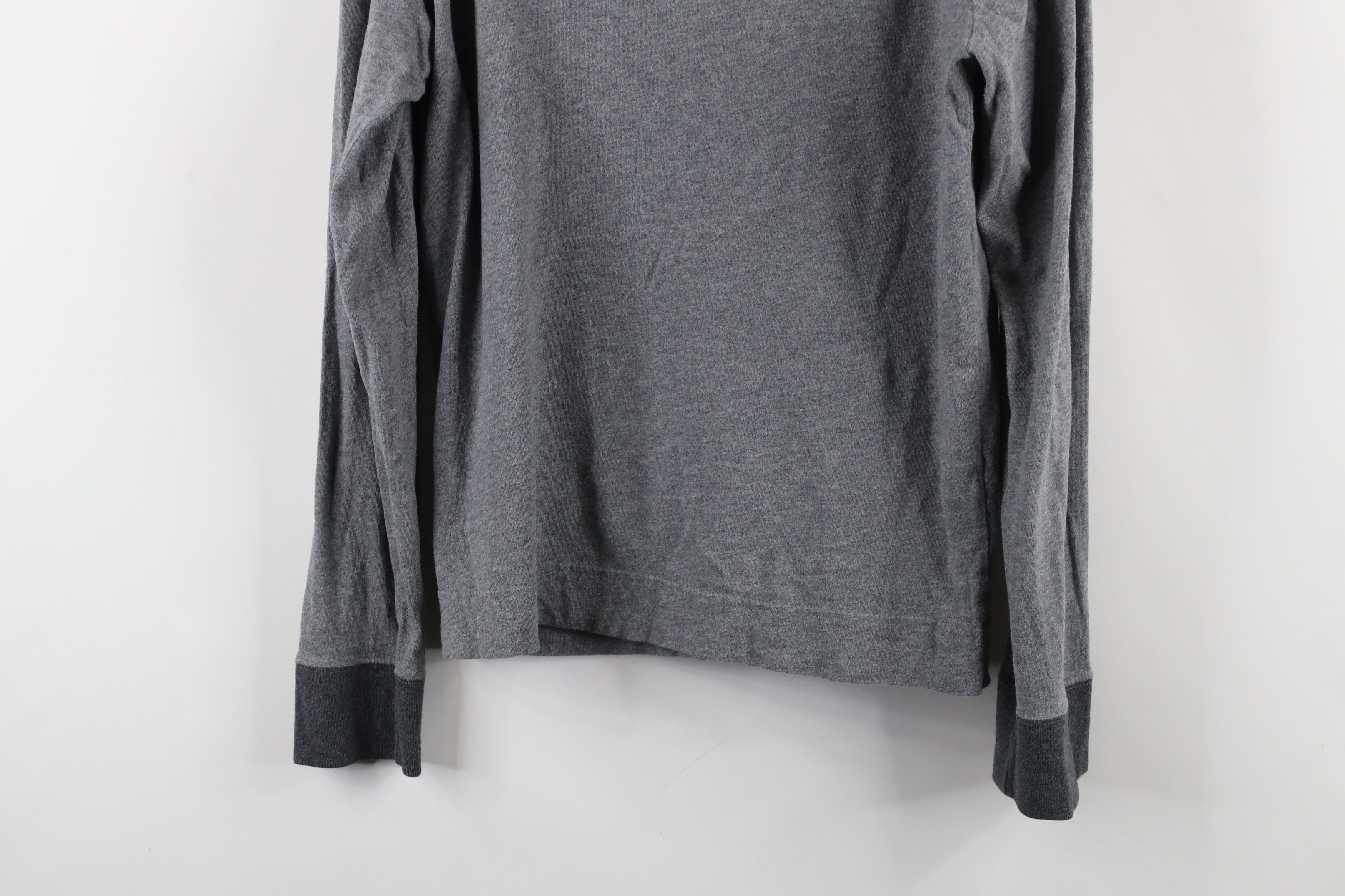 Abercrombie & Fitch × Vintage Vintage Abercrombie & Fitch Knit Long Sleeve T-Shirt Gray Size US L / EU 52-54 / 3 - 11 Thumbnail