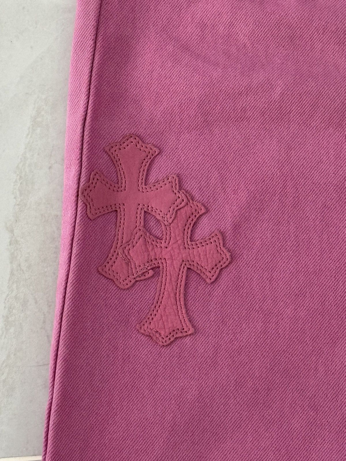Chrome Hearts Chrome Hearts Pink Sex Record Levis 501 Baggy Sz.34 Size US 34 / EU 50 - 7 Thumbnail