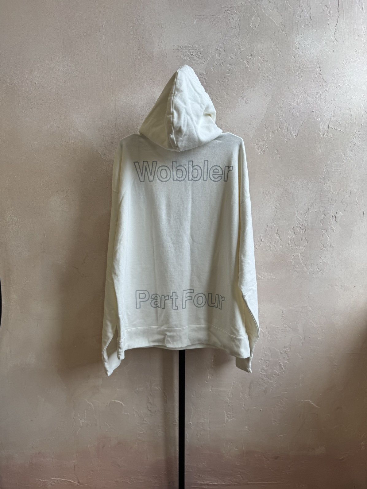 Maison MIHARA YASUHIRO FW24 HOODIE LEON SWEATSHIRT DISTRESSED BEIGE Size US XL / EU 56 / 4 - 2 Thumbnail