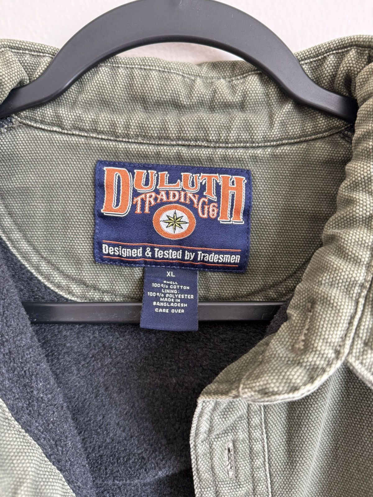 Duluth Trading Company Vintage Y2K Duluth Trading Co Detroit Thrashed Work Jacket Size US XL / EU 56 / 4 - 4 Thumbnail