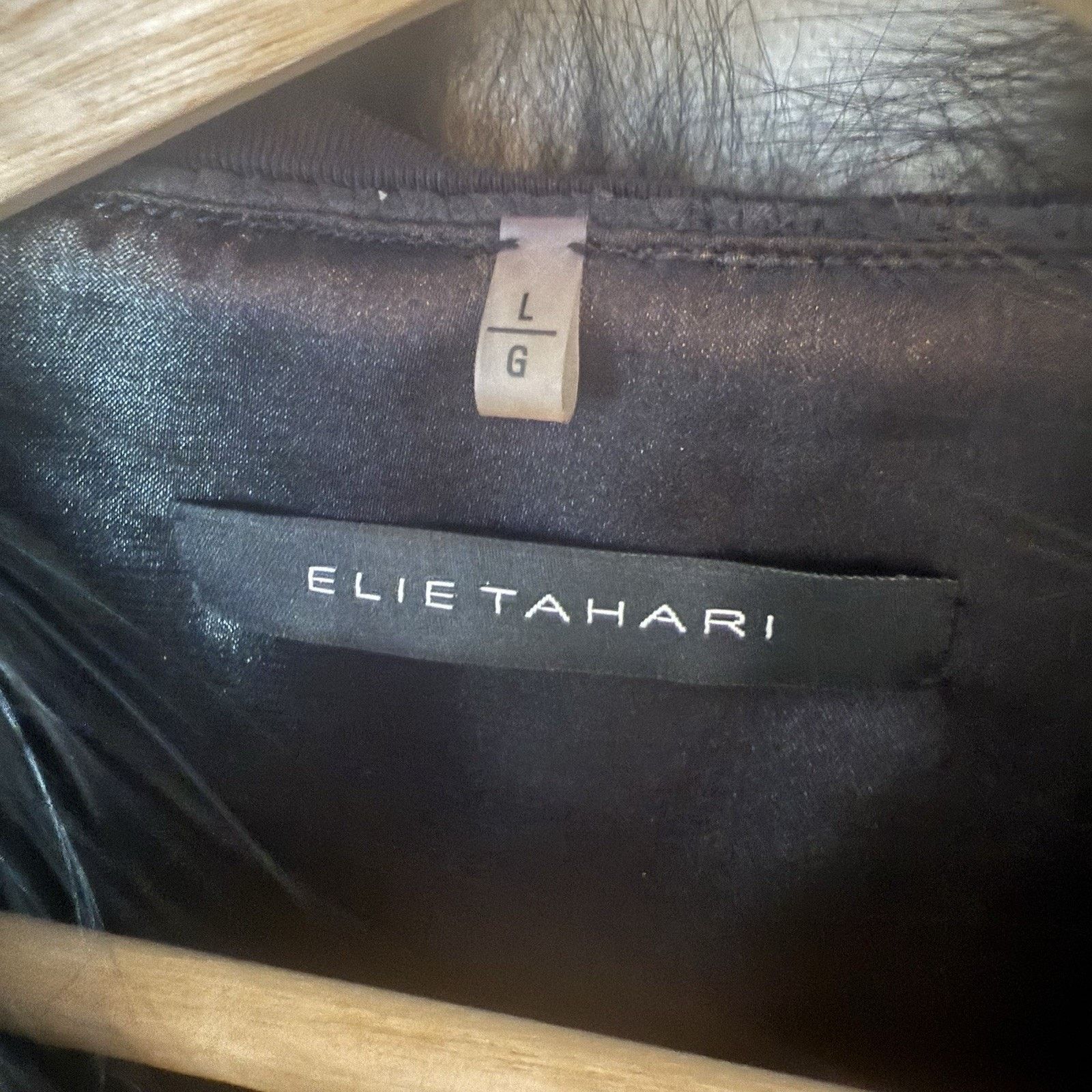 Elie Tahari Elie Tahari Blazer Wool Fox Fur Silk Office Academia Classy Size L / US 10 / IT 46 - 3 Thumbnail