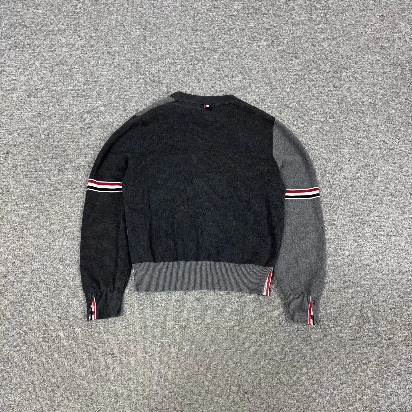 Thom Browne Thom Browne Colorful striped knit cardigan| Size US L / EU 52-54 / 3 - 2 Thumbnail
