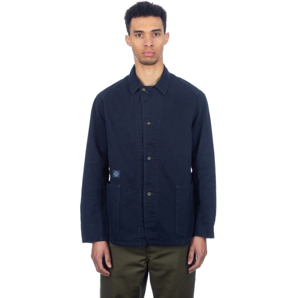 Post Overalls Post Overalls O'Alls OK43 Bedford Cord Utility Jacket Navy Size US M / EU 48-50 / 2 - 1 Thumbnail