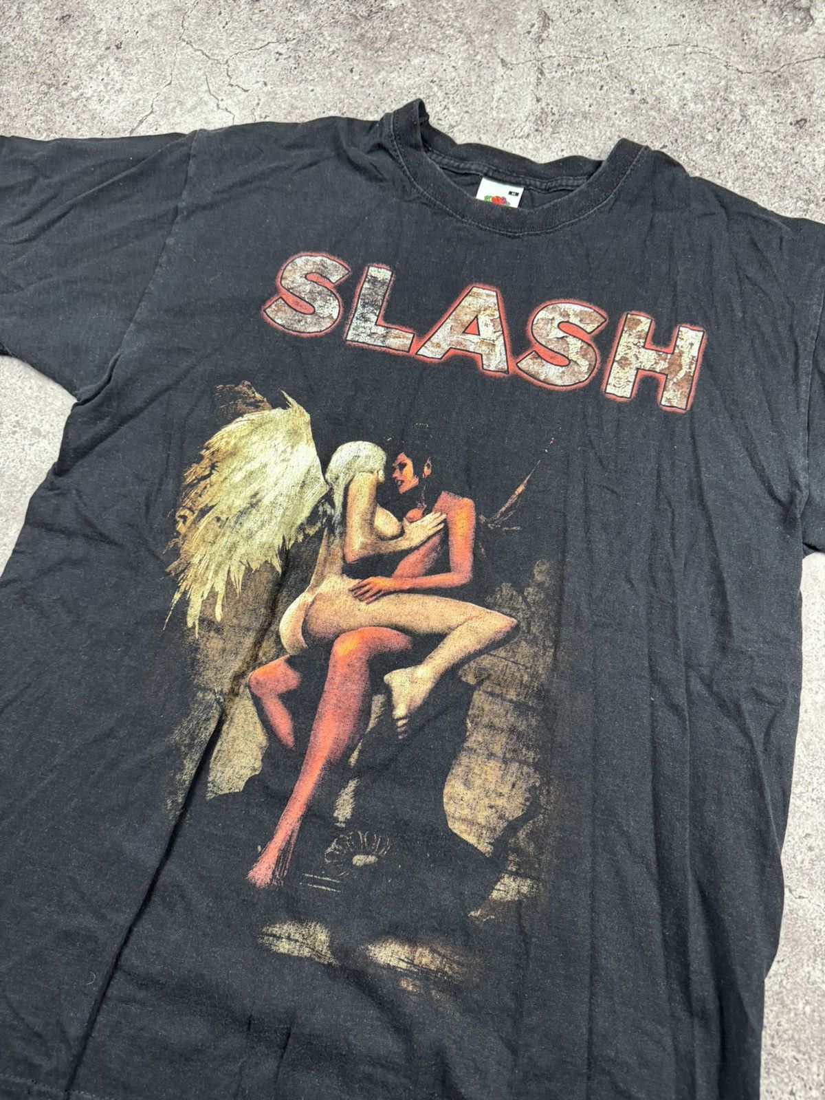 Band Tees Vintage t-shirt y2k lesbian sexy devil ✂️✂️ Slash Japan style Size US M / EU 48-50 / 2 - 2 Thumbnail