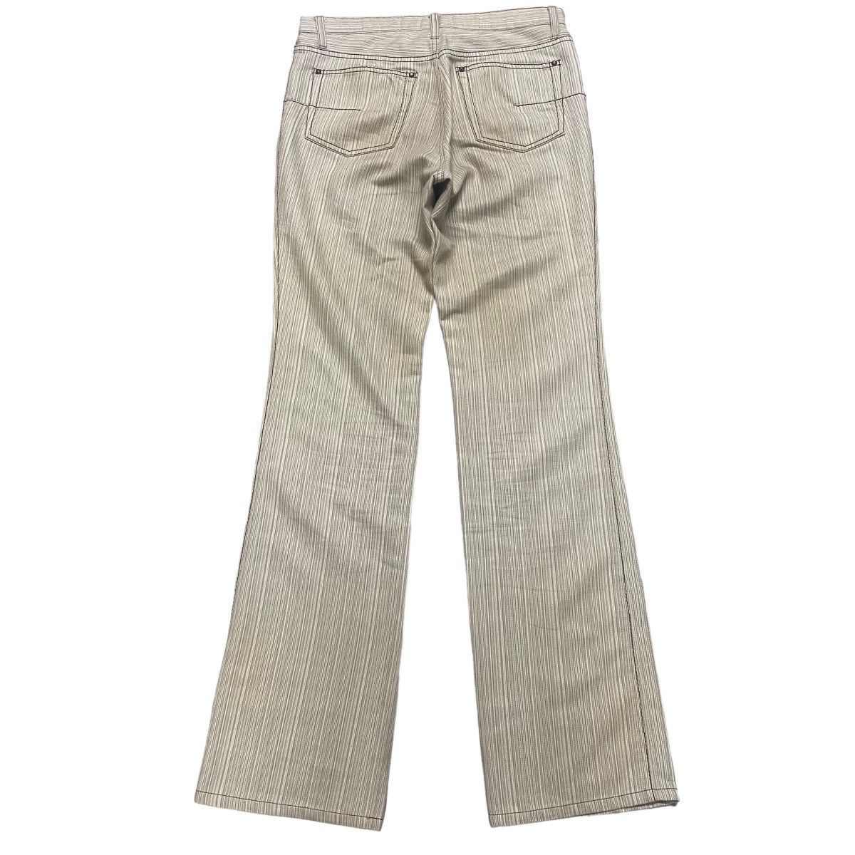 Japanese Brand Japanese Brand Elle Homme Striped Flare Pants Size US 31 - 2 Thumbnail