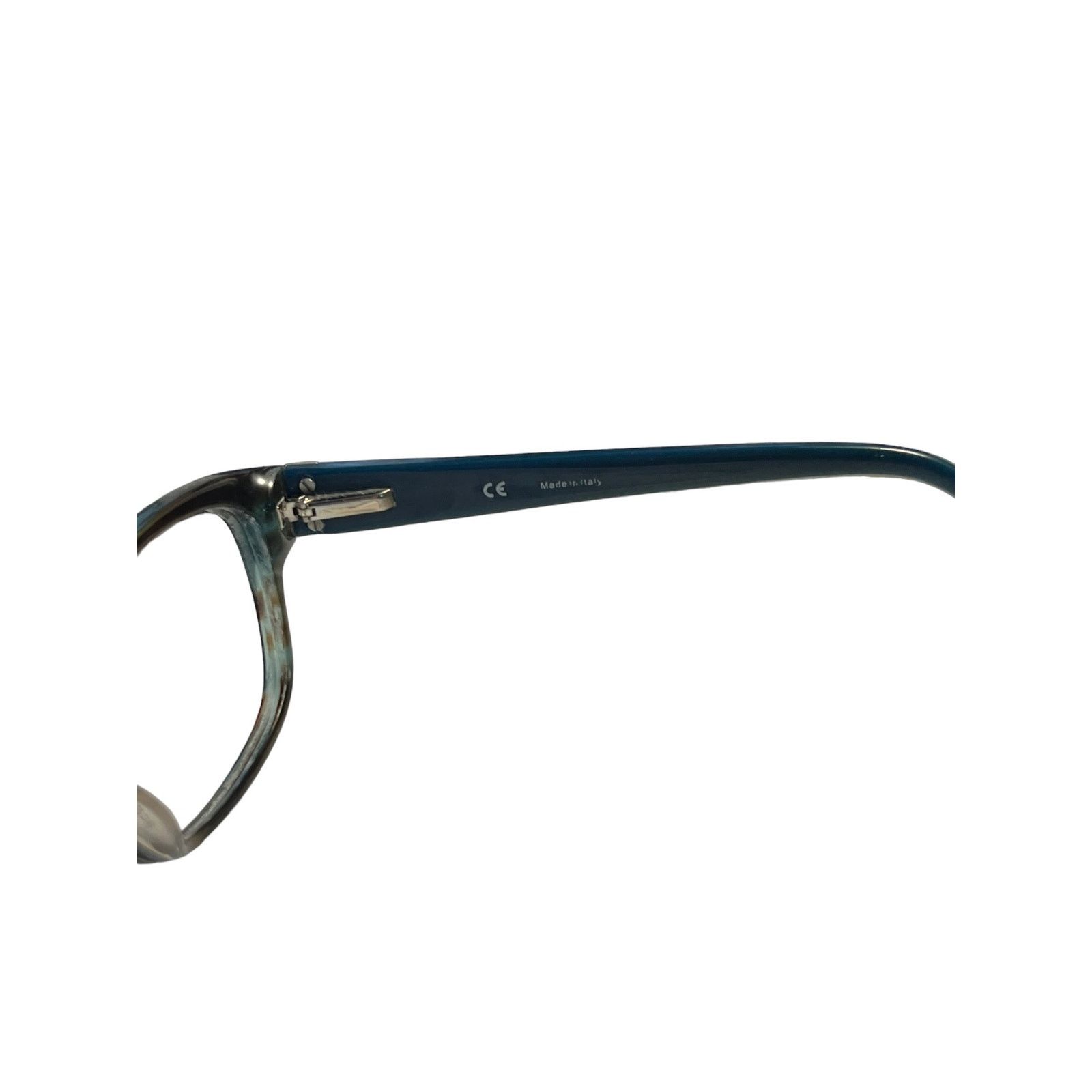 Escada ESCADA VES275S Eyeglasses Frame ONLY Brown Blue Marble 140 Size ONE SIZE - 14 Thumbnail